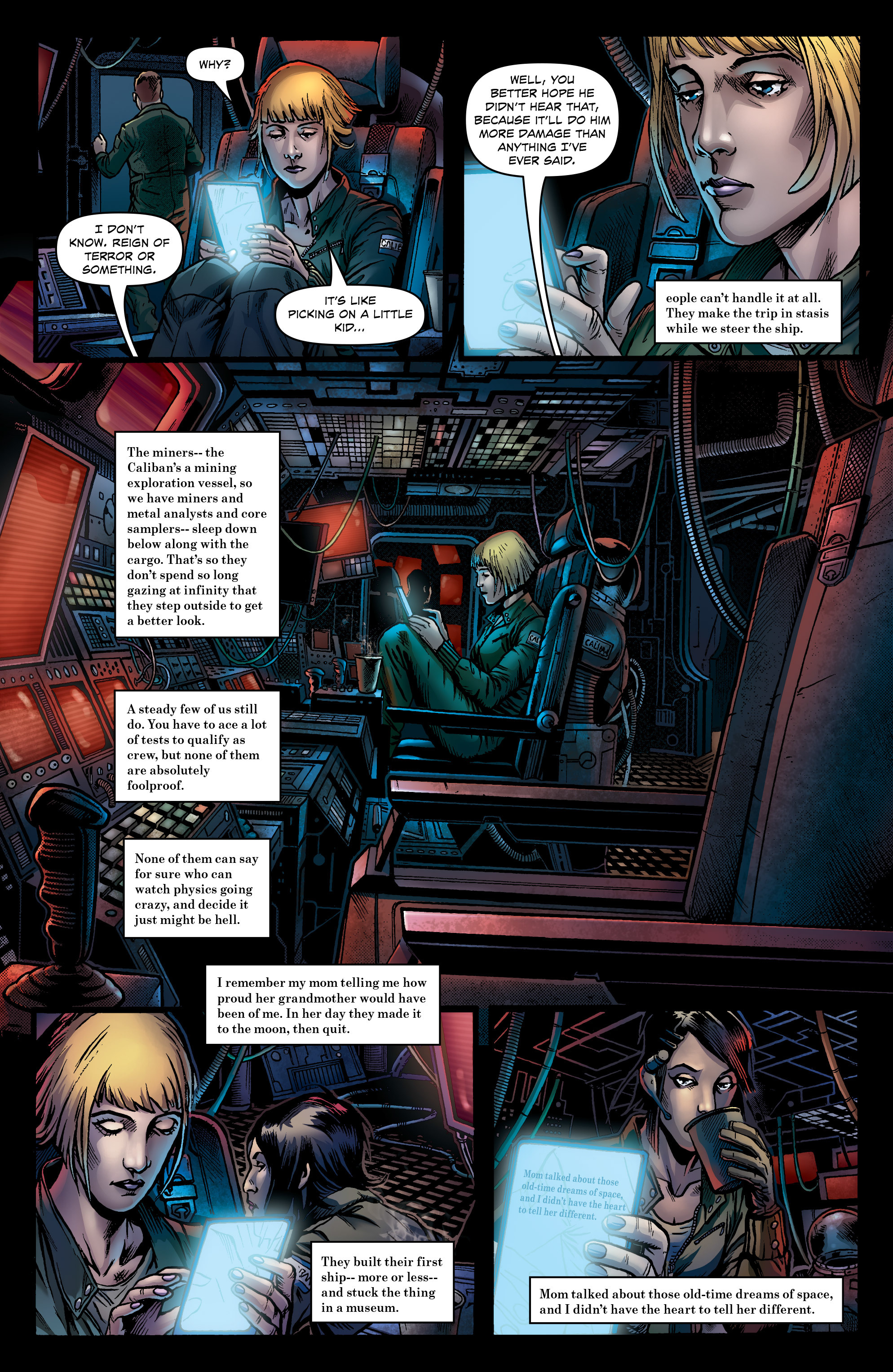 Read online Caliban comic -  Issue #1 - 11