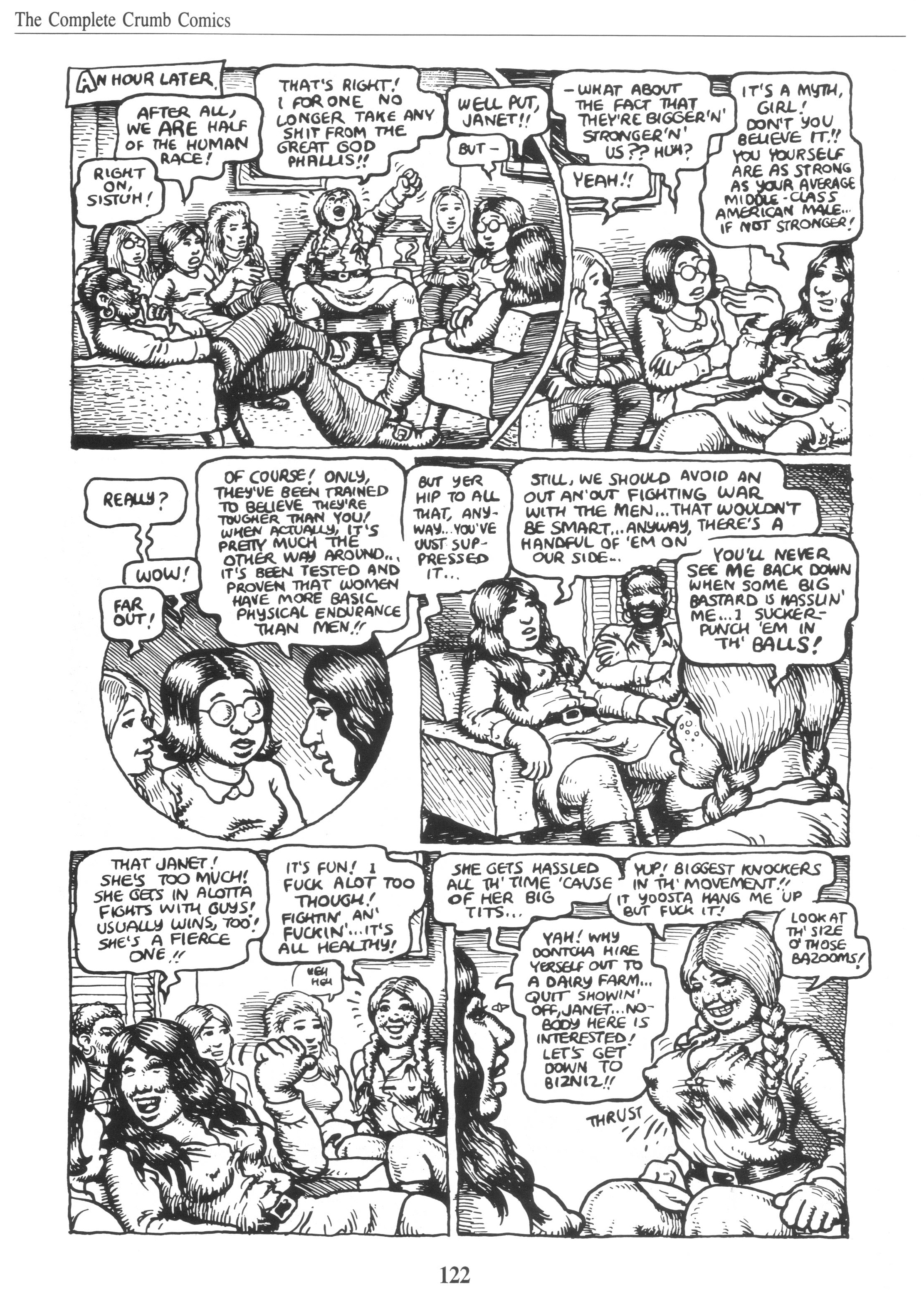 Read online The Complete Crumb Comics comic -  Issue # TPB 6 - 132