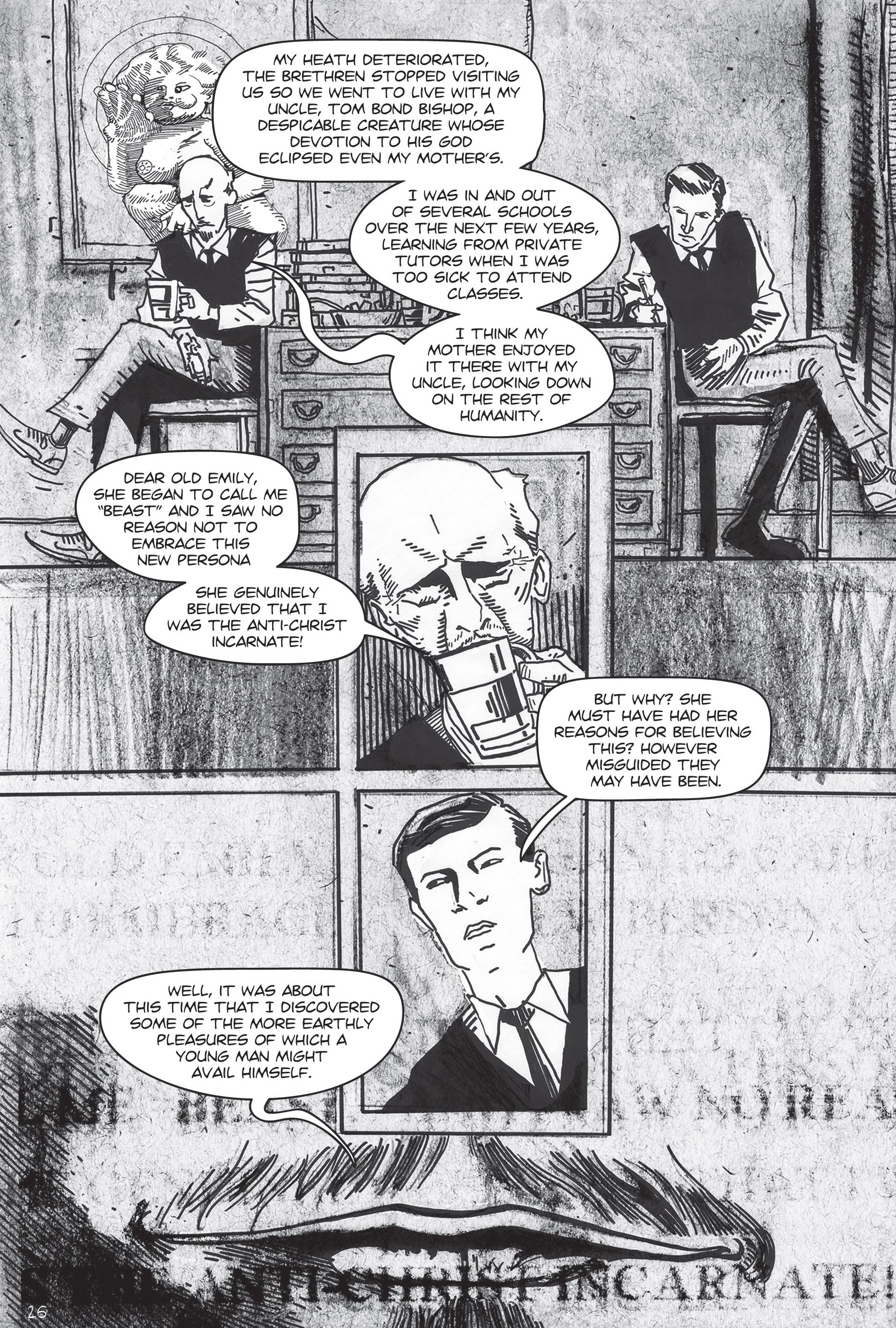 Read online Aleister Crowley: Wandering the Waste comic -  Issue # TPB - 35
