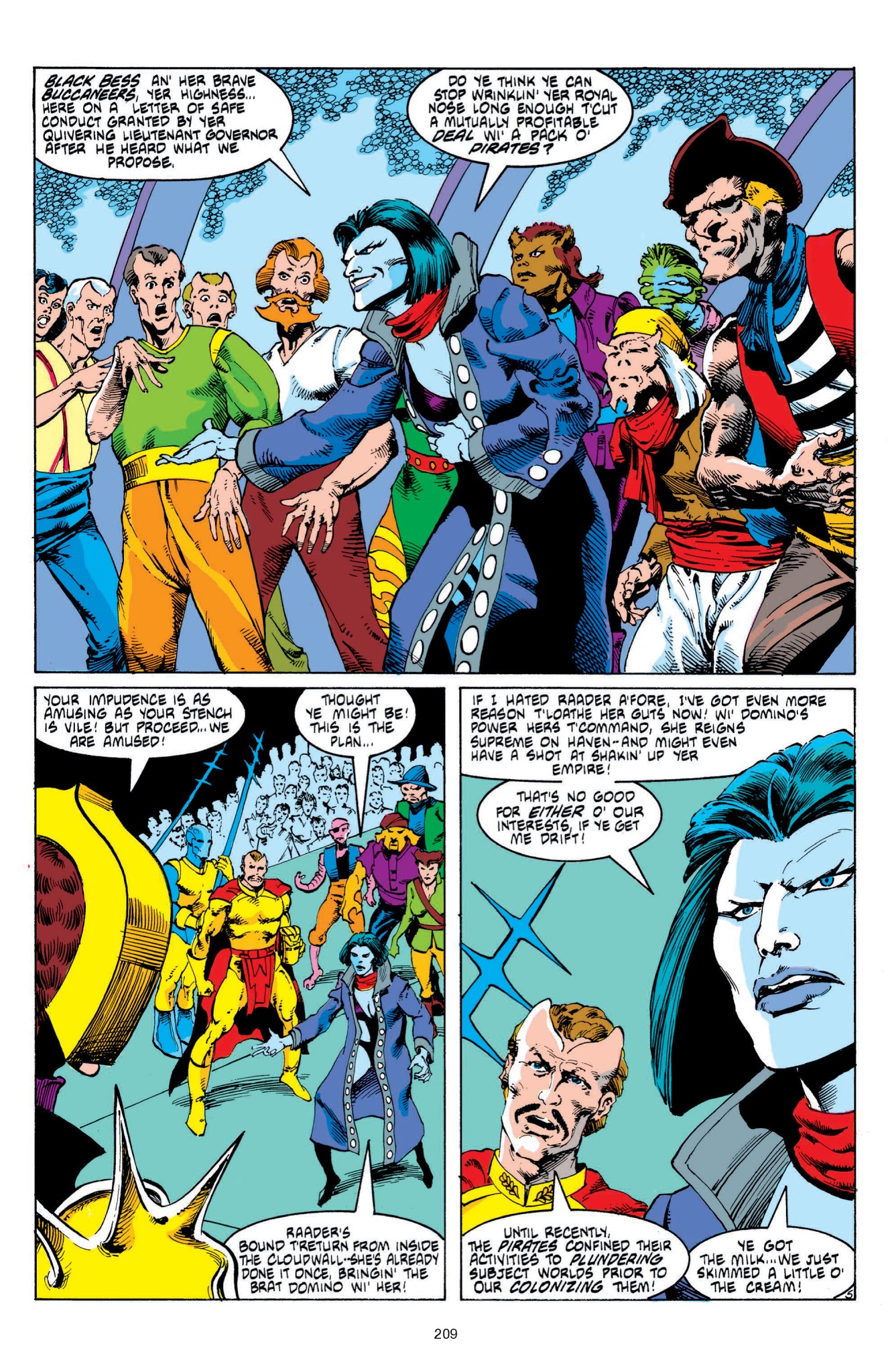 Read online Swords of the Swashbucklers comic -  Issue # TPB - 197