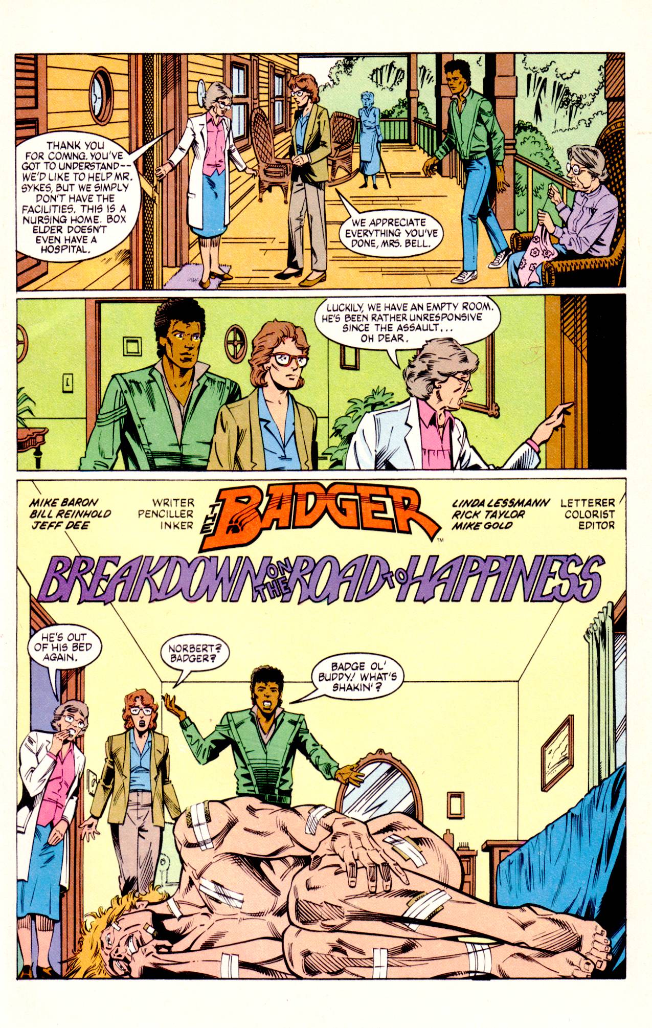 Read online The Badger comic -  Issue #7 - 3
