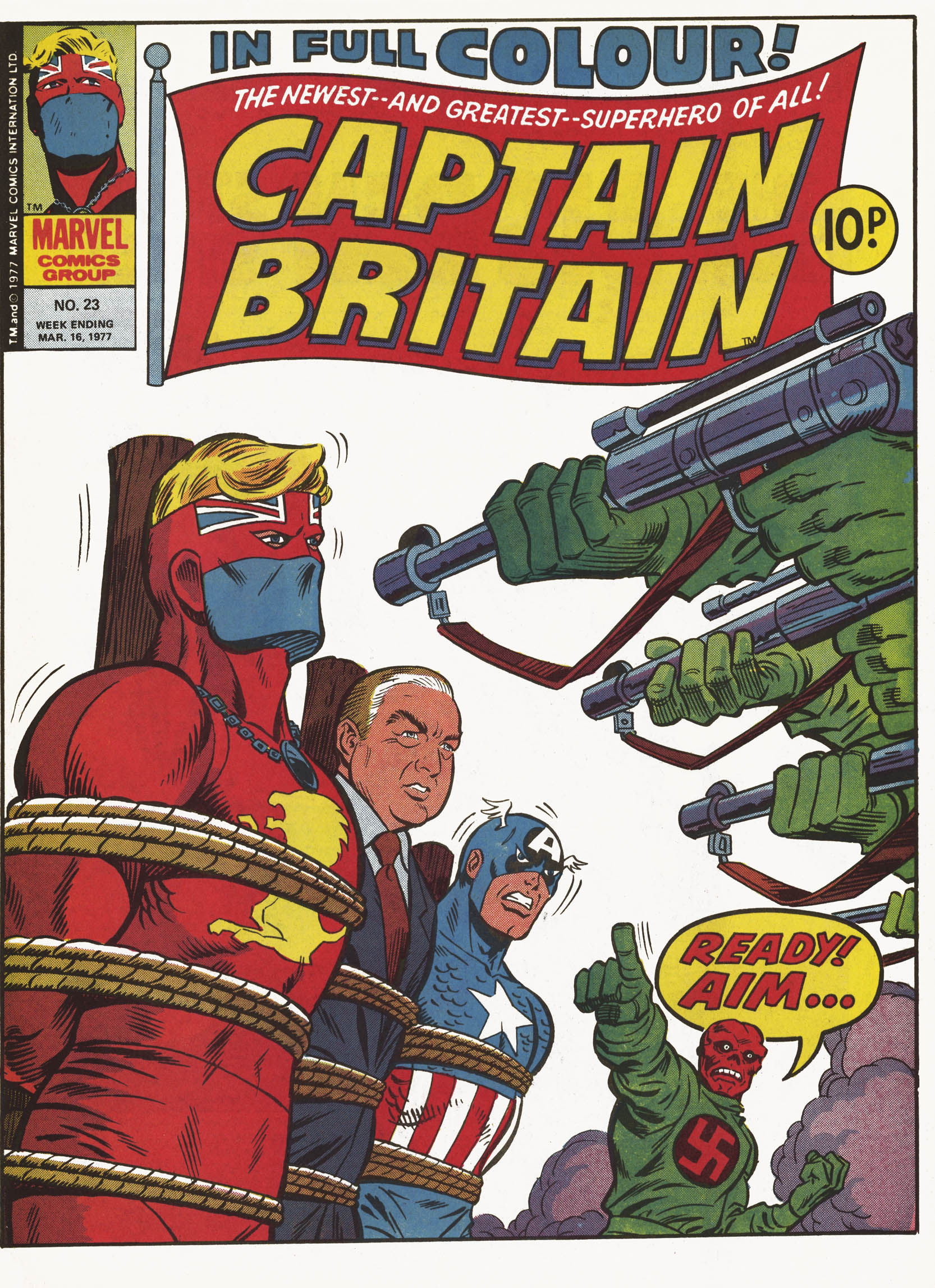 Read online Captain Britain (1976) comic -  Issue #23 - 1