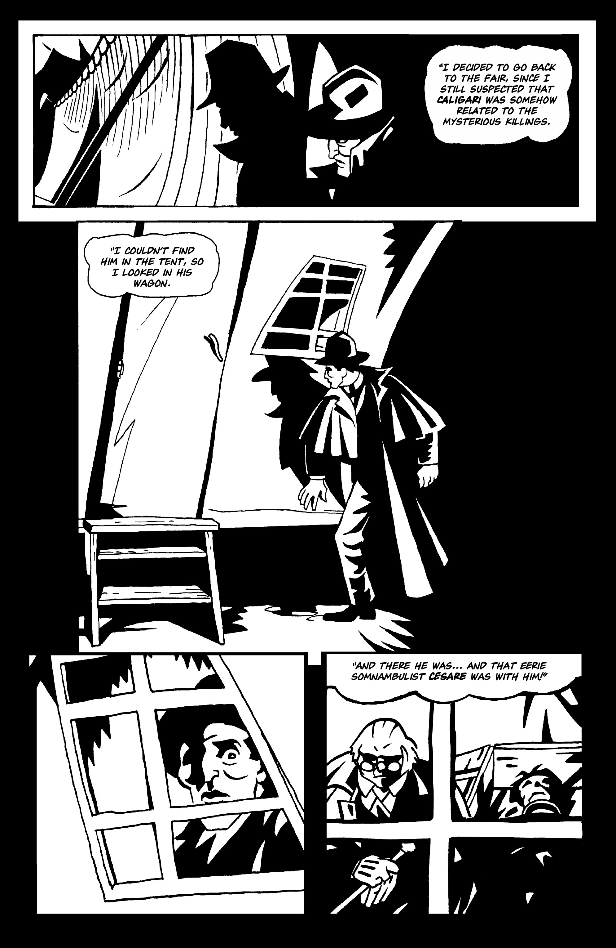 Read online The Cabinet of Doctor Caligari comic -  Issue #2 - 4