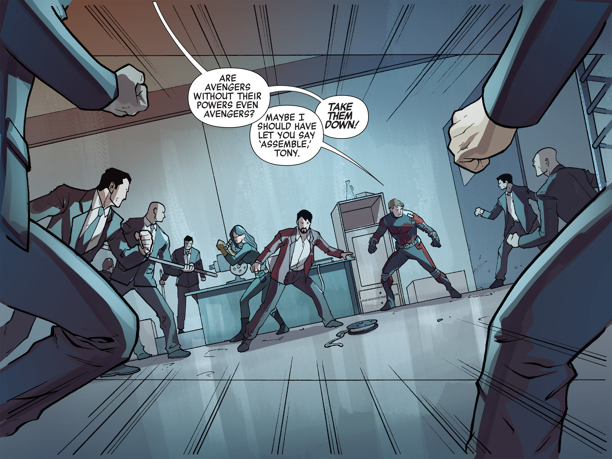 Read online Marvel Universe Avengers Infinite Comic comic -  Issue #7 - 41