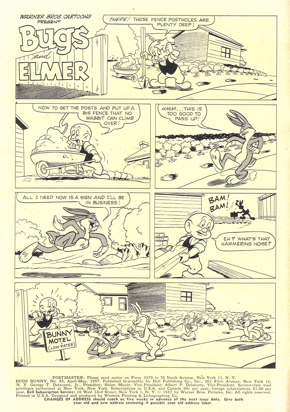 Read online Bugs Bunny comic -  Issue #54 - 2