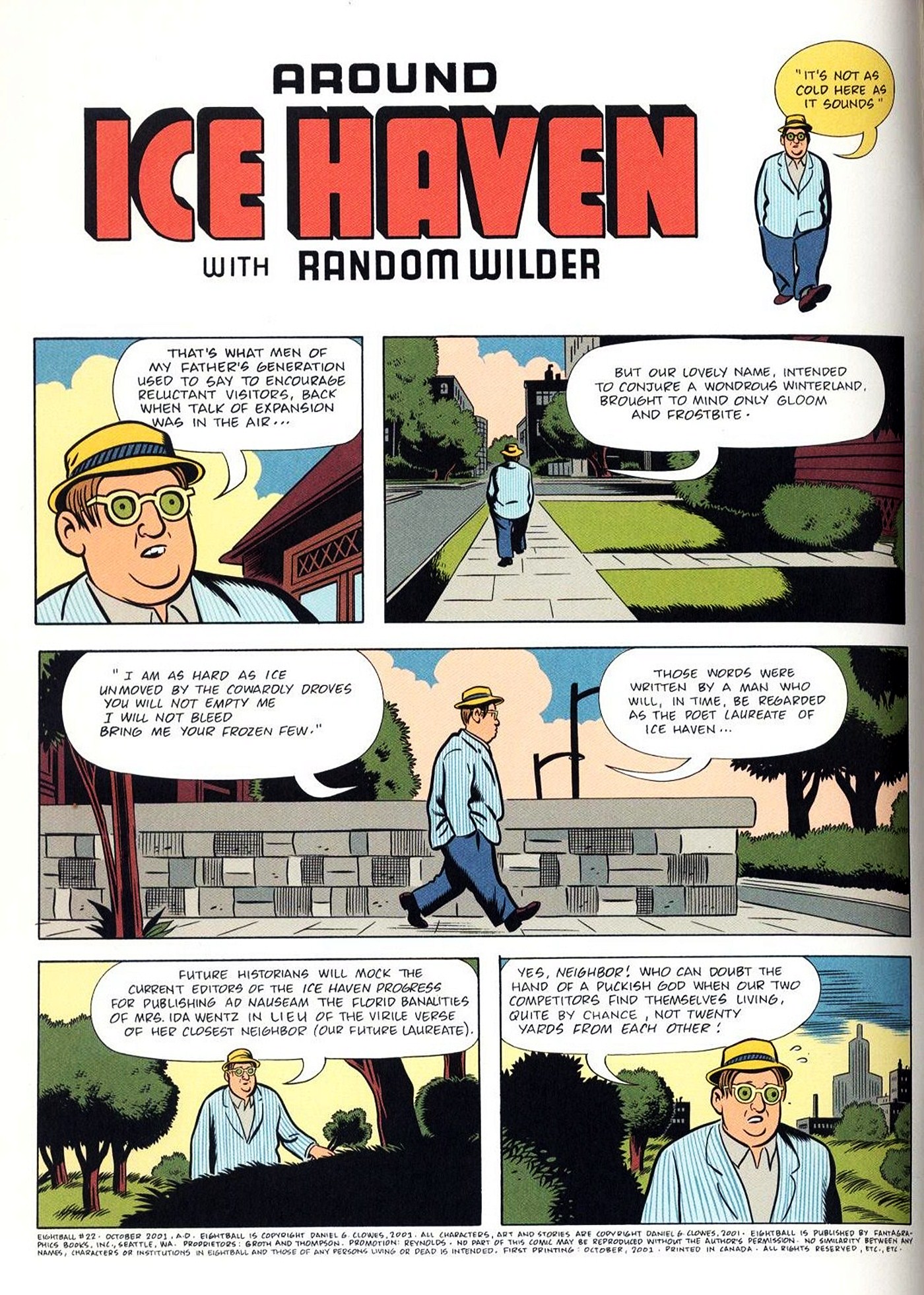 Read online Eightball comic -  Issue #22 - 2