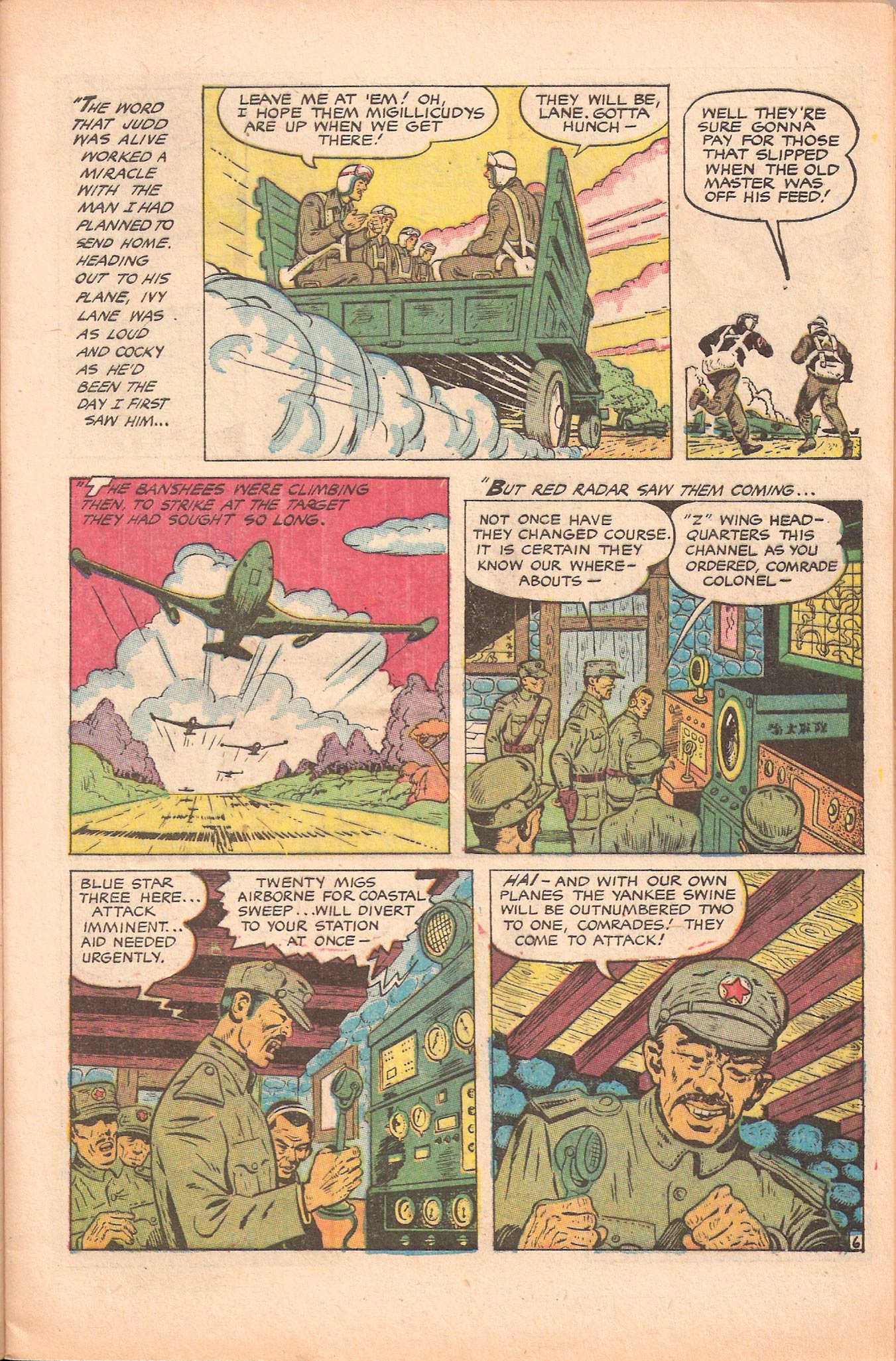 Read online War Birds (1952) comic -  Issue #1 - 9
