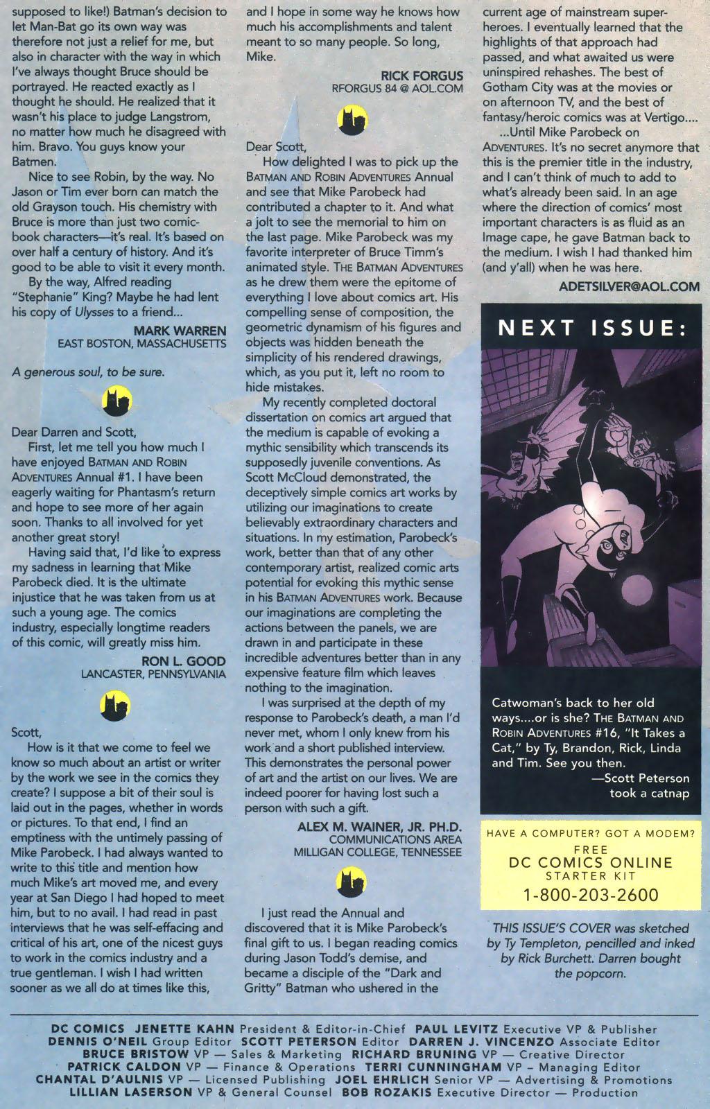 Read online The Batman and Robin Adventures comic -  Issue #15 - 25
