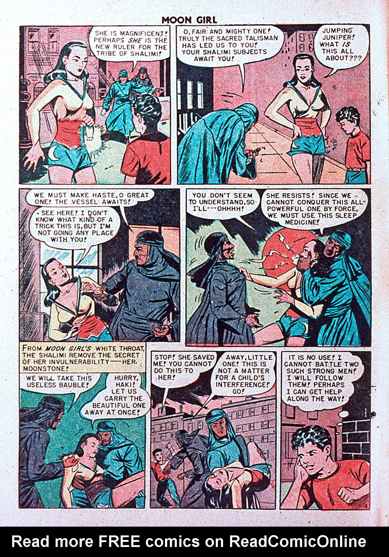 Read online Moon Girl (1947) comic -  Issue #2 - 6