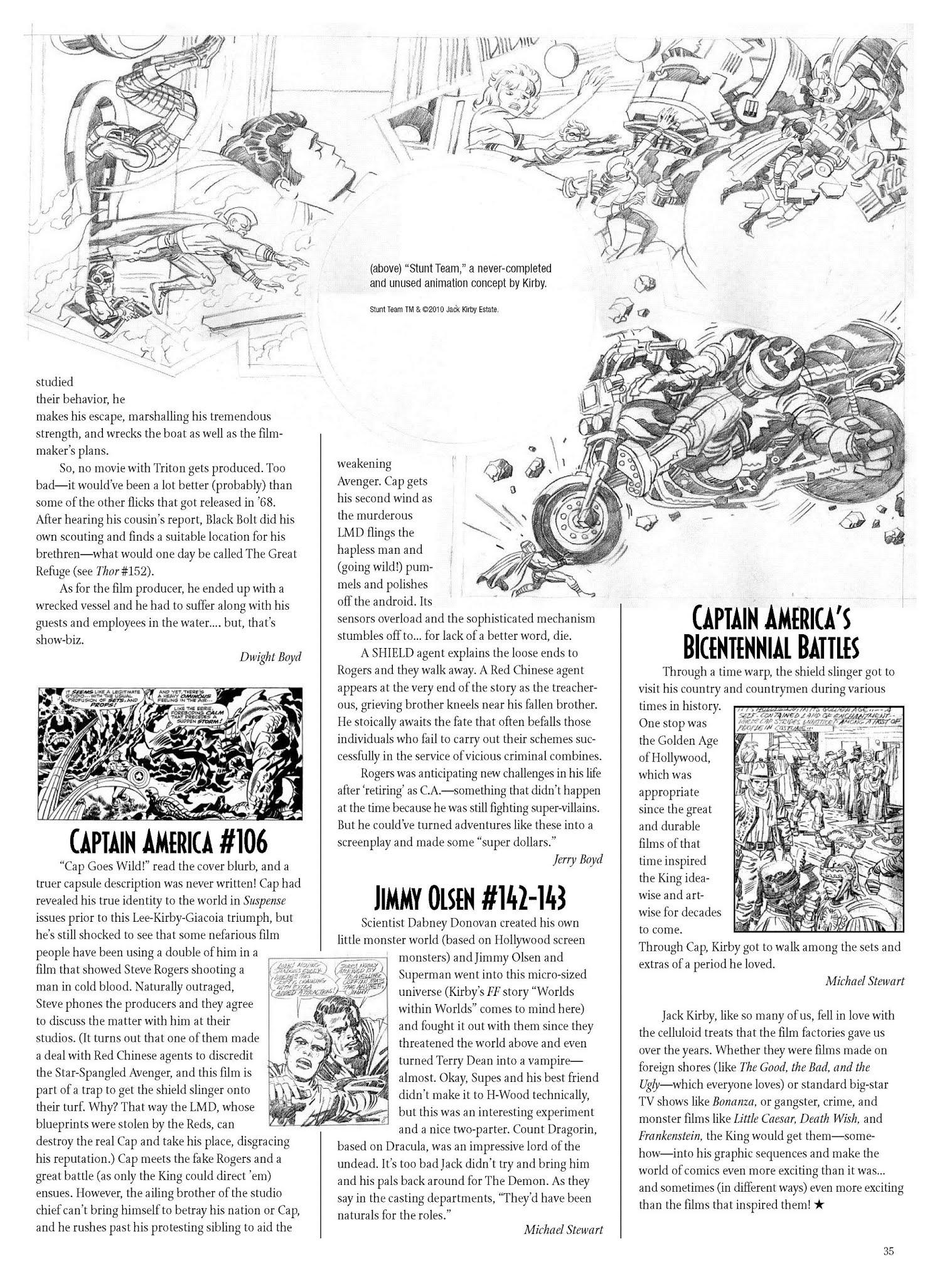 Read online The Jack Kirby Collector comic -  Issue #55 - 34