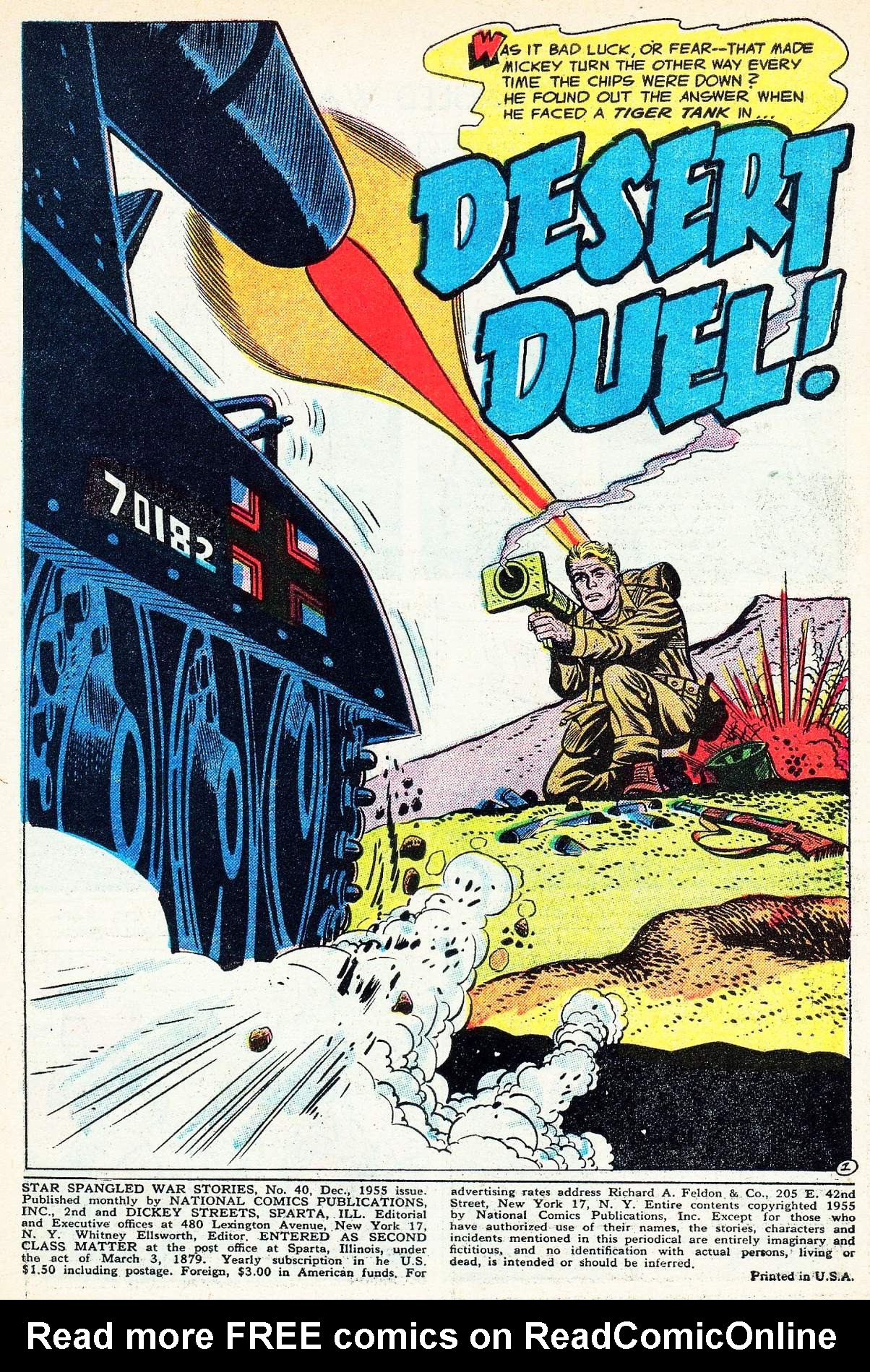 Read online Star Spangled War Stories (1952) comic -  Issue #40 - 3