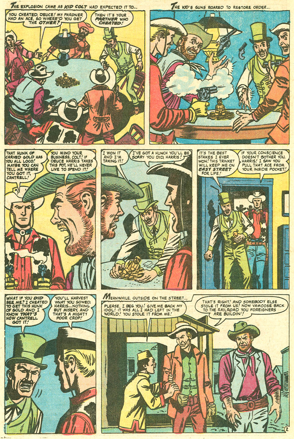 Read online Kid Colt Outlaw comic -  Issue #141 - 12