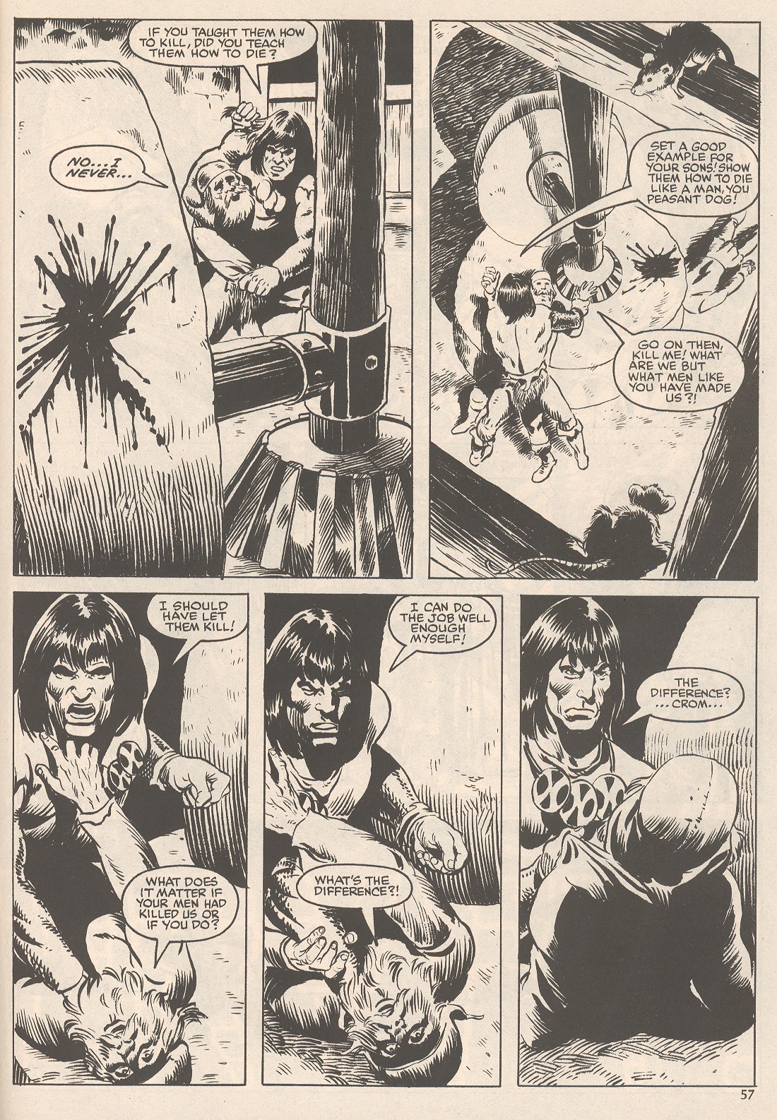 The Savage Sword Of Conan issue 105 - Page 57