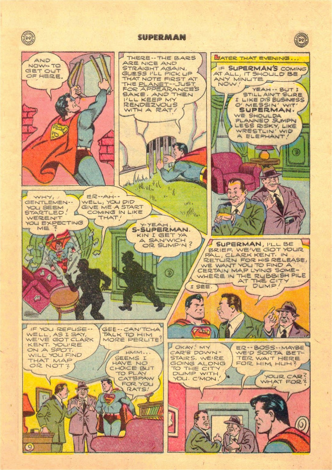 Read online Superman (1939) comic -  Issue #37 - 45