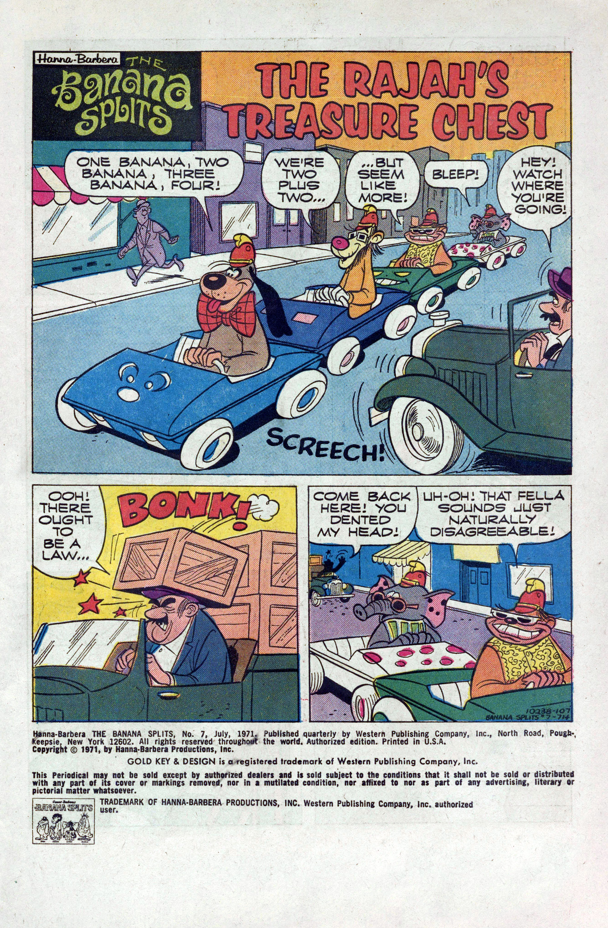 Read online Banana Splits comic -  Issue #7 - 3