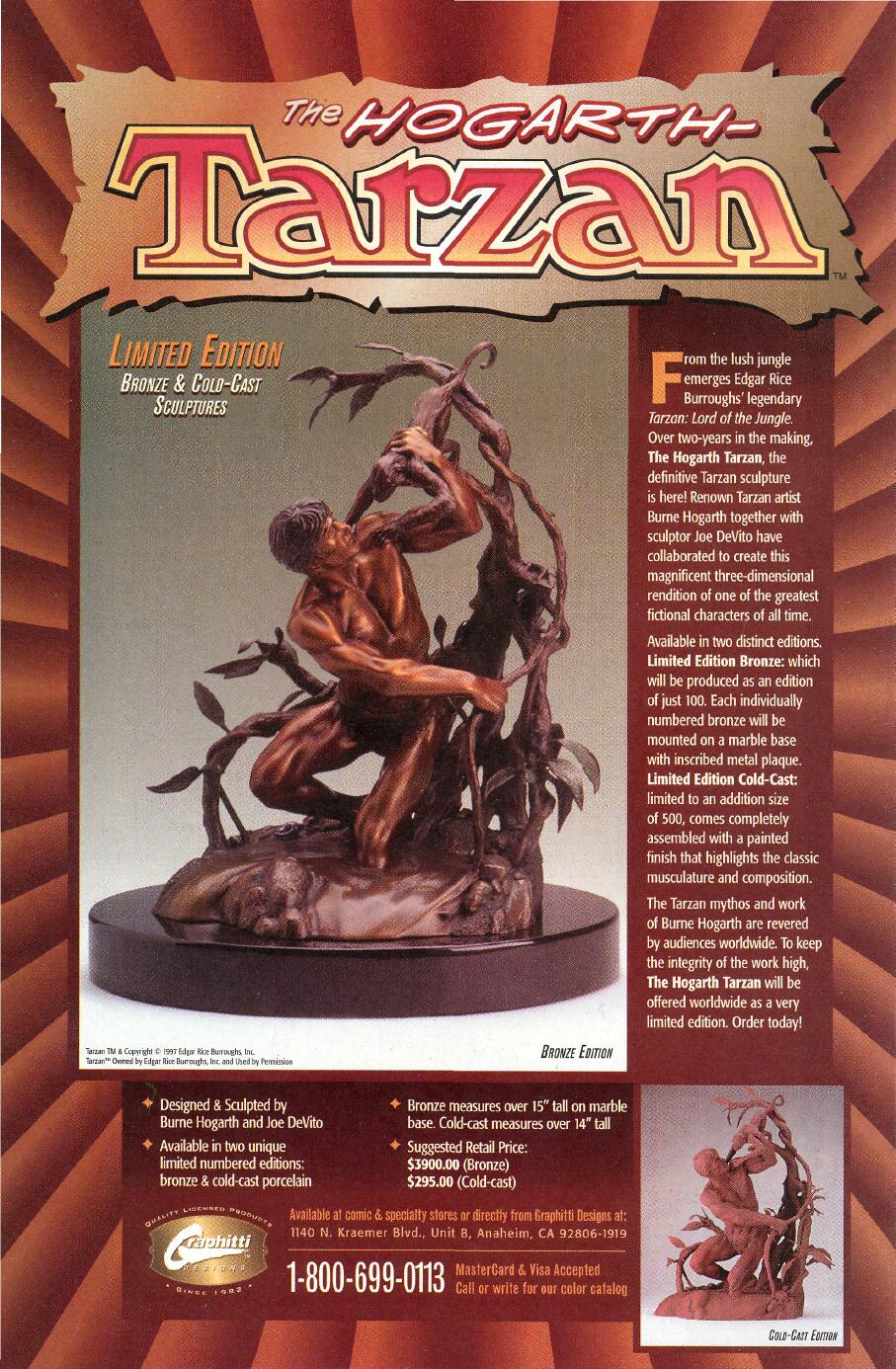 Read online Tarzan (1996) comic -  Issue #18 - 33