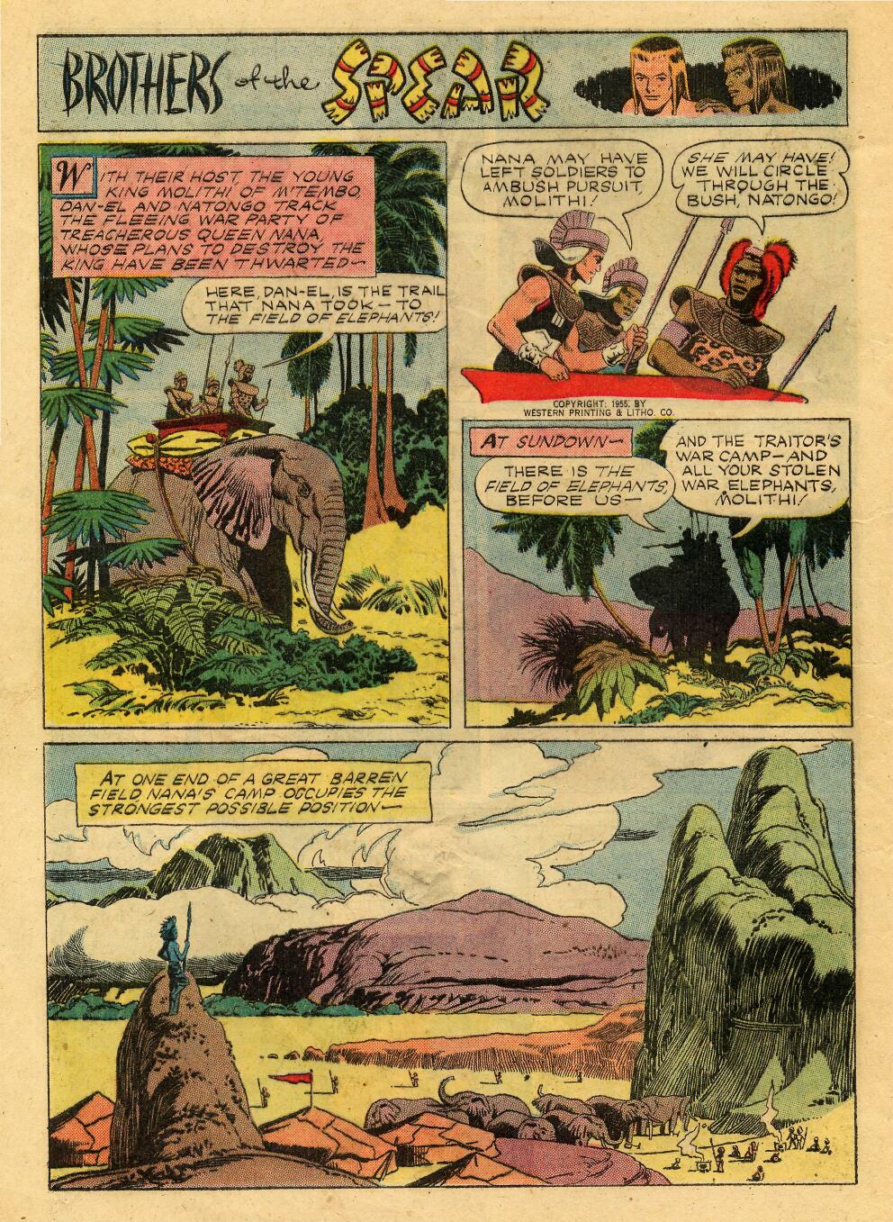 Read online Tarzan (1948) comic -  Issue #76 - 28