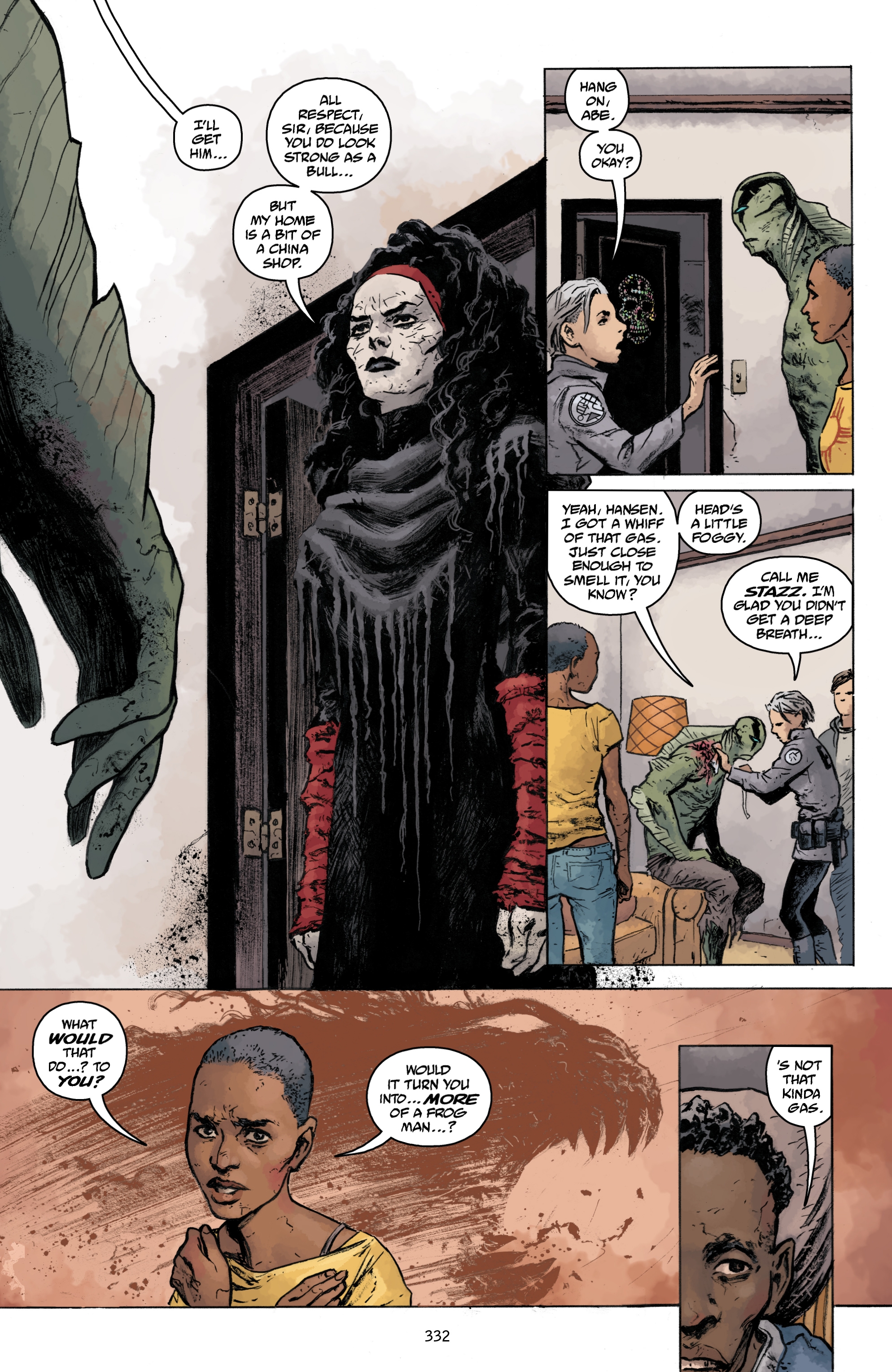 Read online Abe Sapien comic -  Issue # _TPB Dark and Terrible 1 (Part 4) - 30