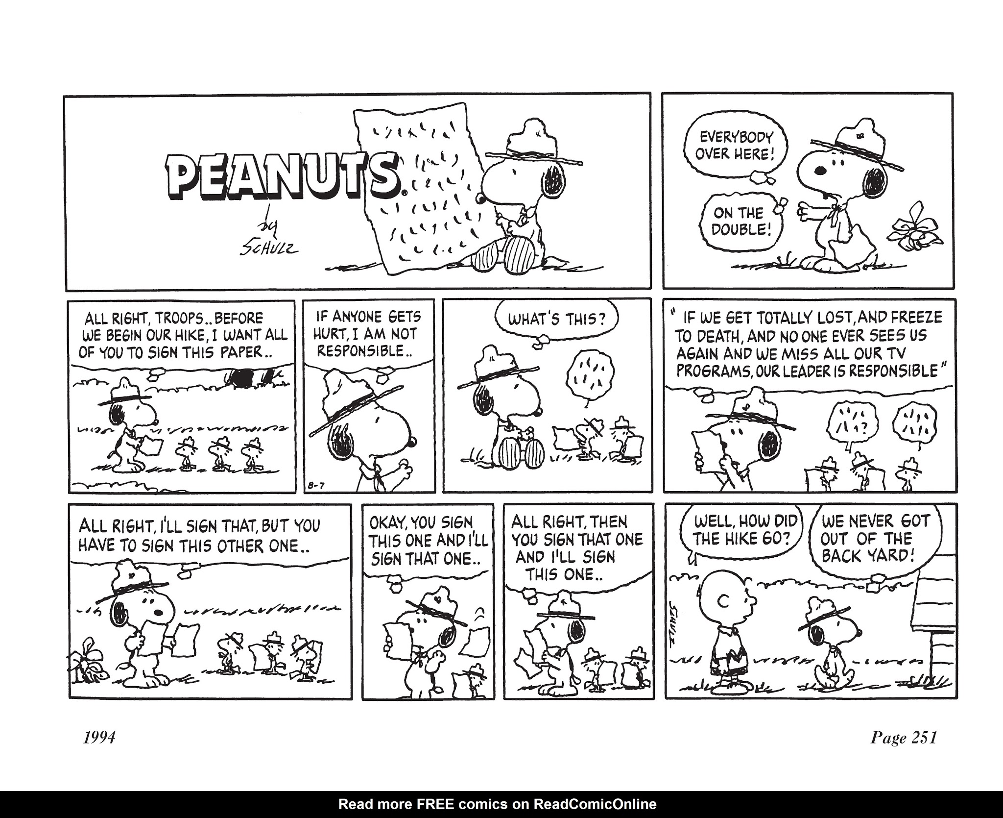 Read online The Complete Peanuts comic -  Issue # TPB 22 - 268