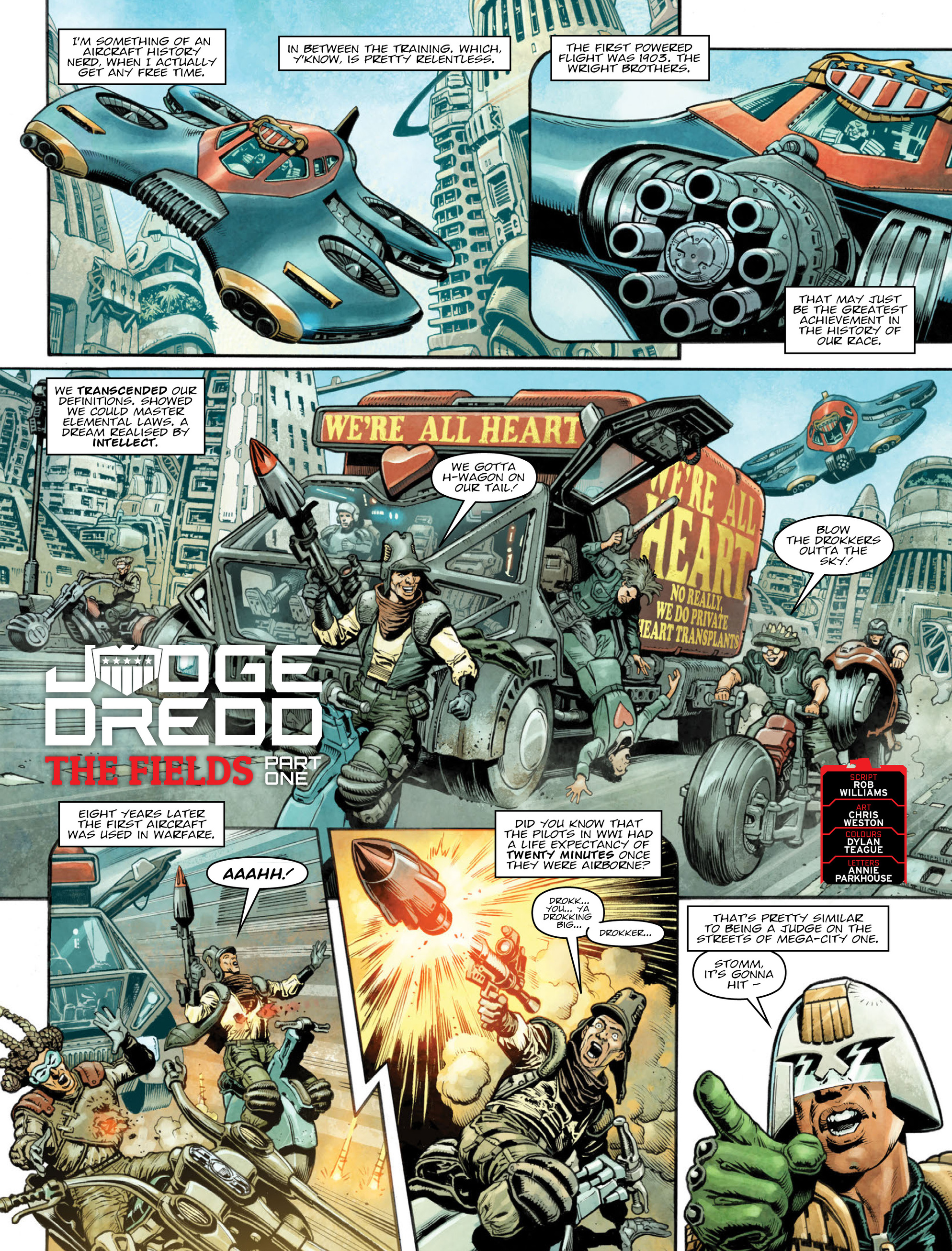 Read online 2000 AD comic -  Issue #2035 - 3