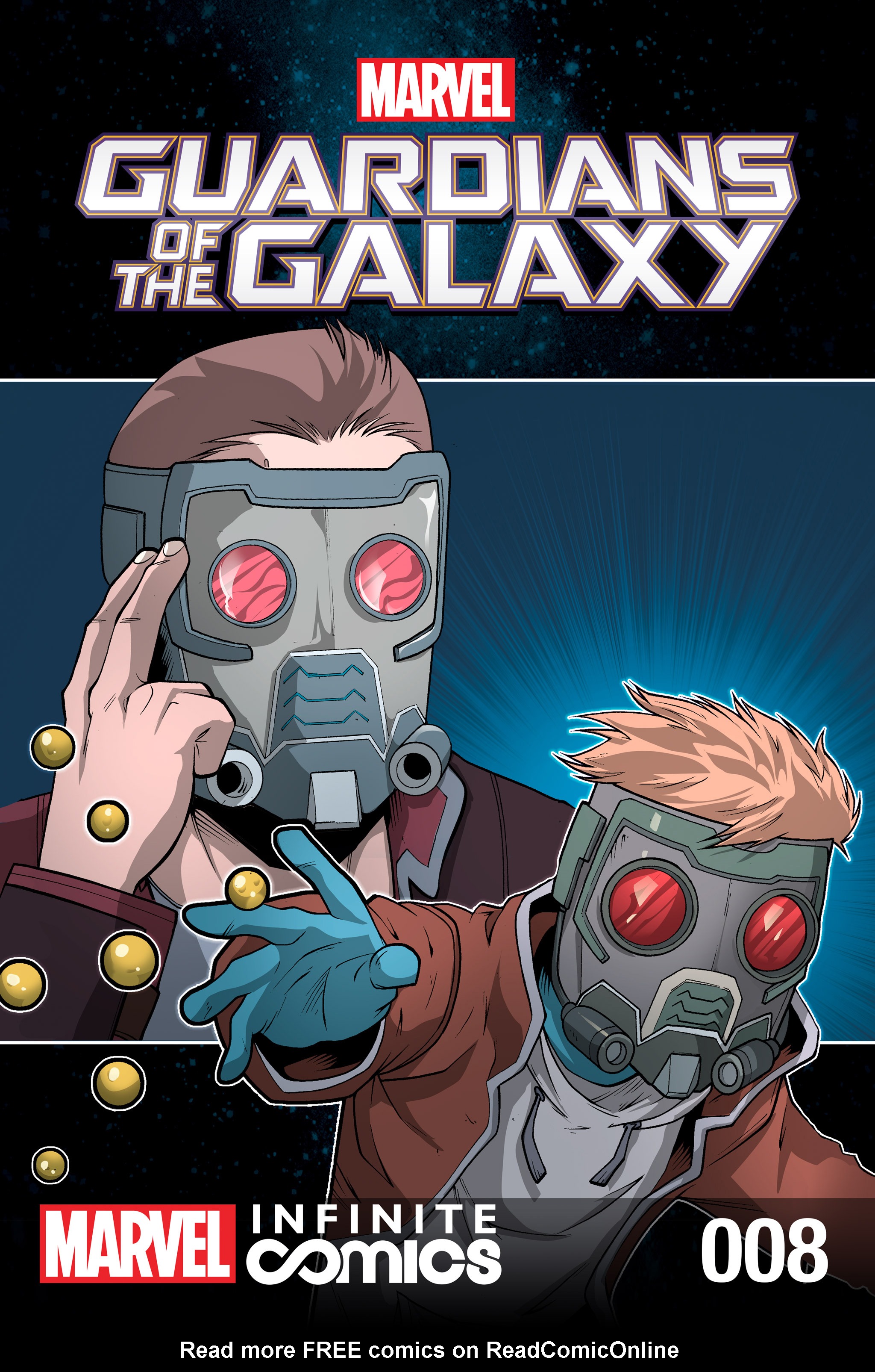 Read online Guardians of the Galaxy: Awesome Mix Infinite Comic comic -  Issue #8 - 1