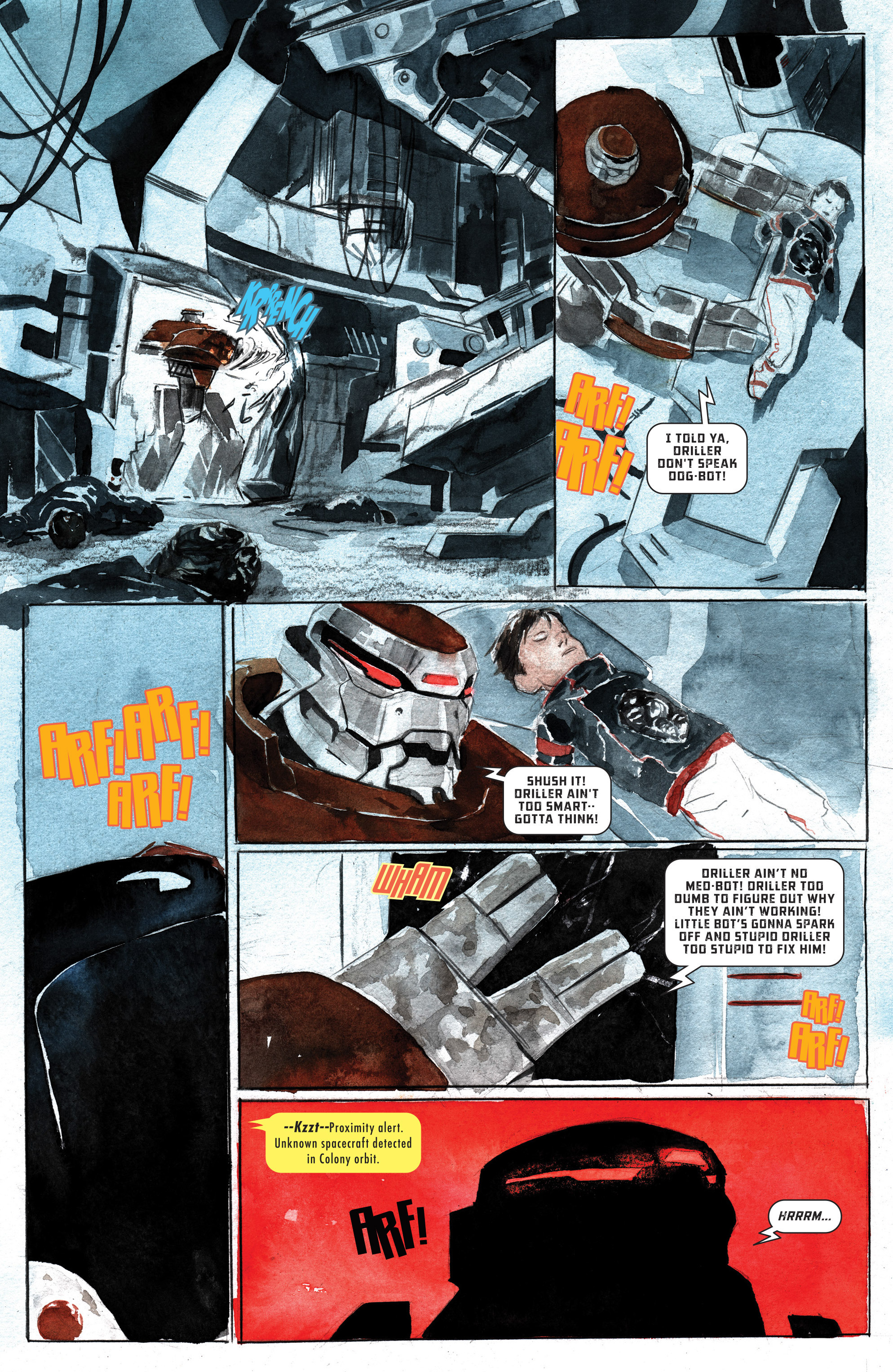 Read online Descender comic -  Issue #3 - 7