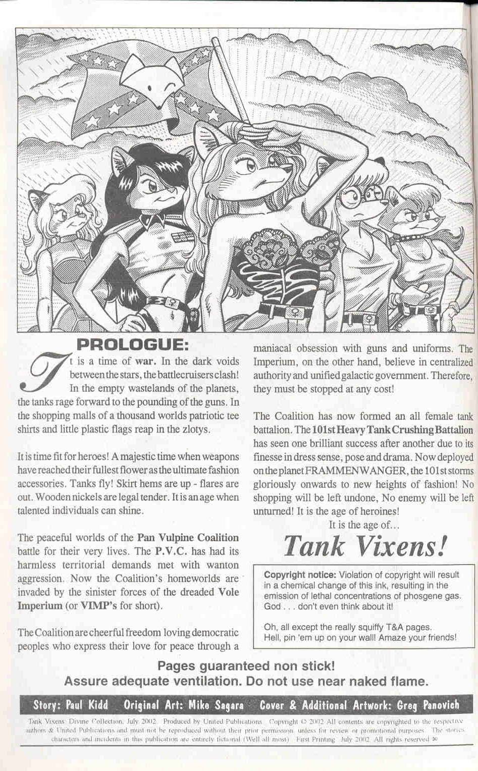 Tank Vixens issue 1 - Page 2