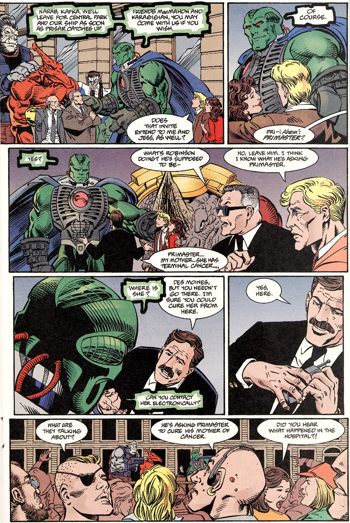 Read online Leonard Nimoy's Primortals (1996) comic -  Issue #2 - 10