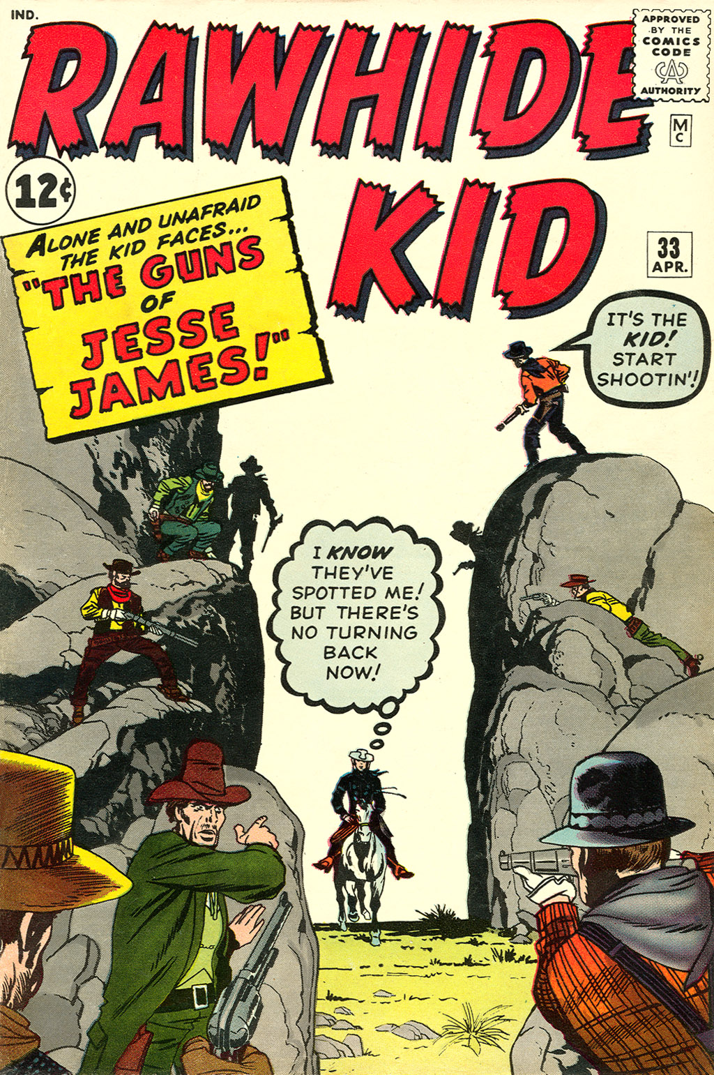Read online The Rawhide Kid comic -  Issue #33 - 1