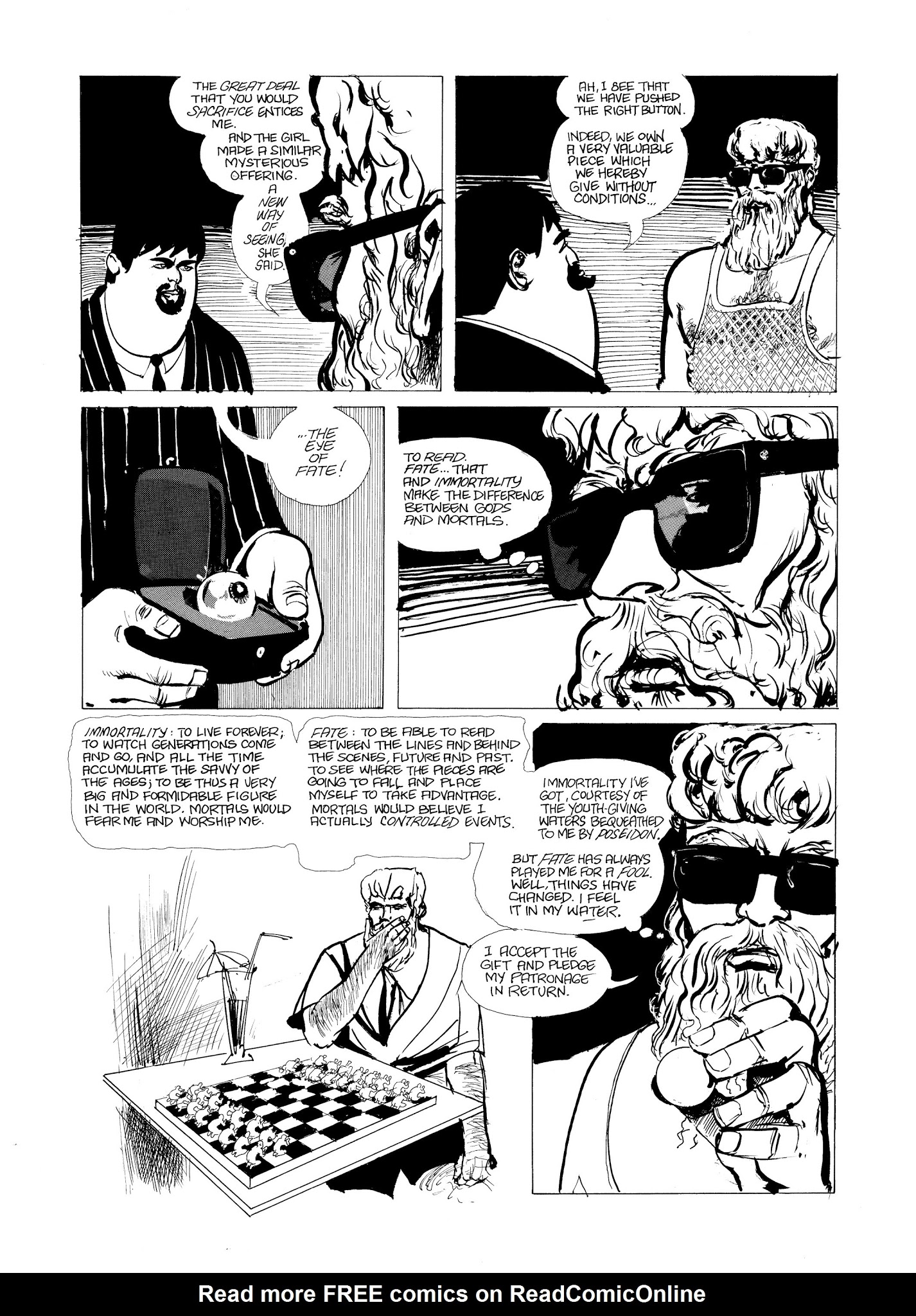 Read online Eddie Campbell's Bacchus comic -  Issue # TPB 3 - 49