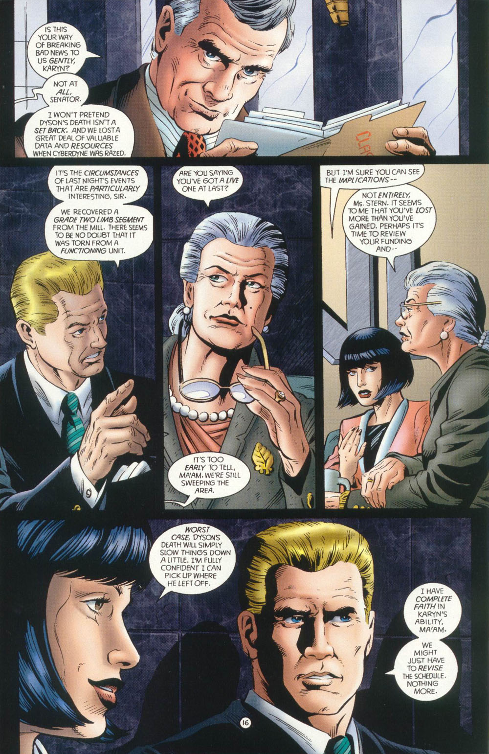 Read online T2: Cybernetic Dawn comic -  Issue #1 - 17
