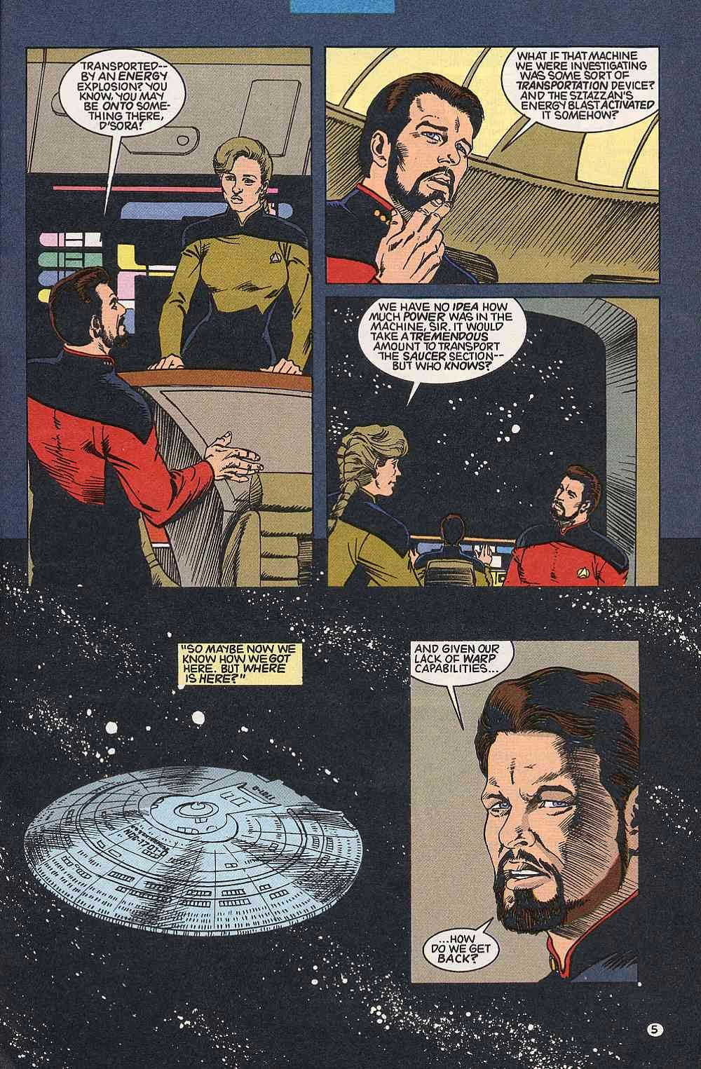 Read online Star Trek: The Next Generation (1989) comic -  Issue #41 - 6