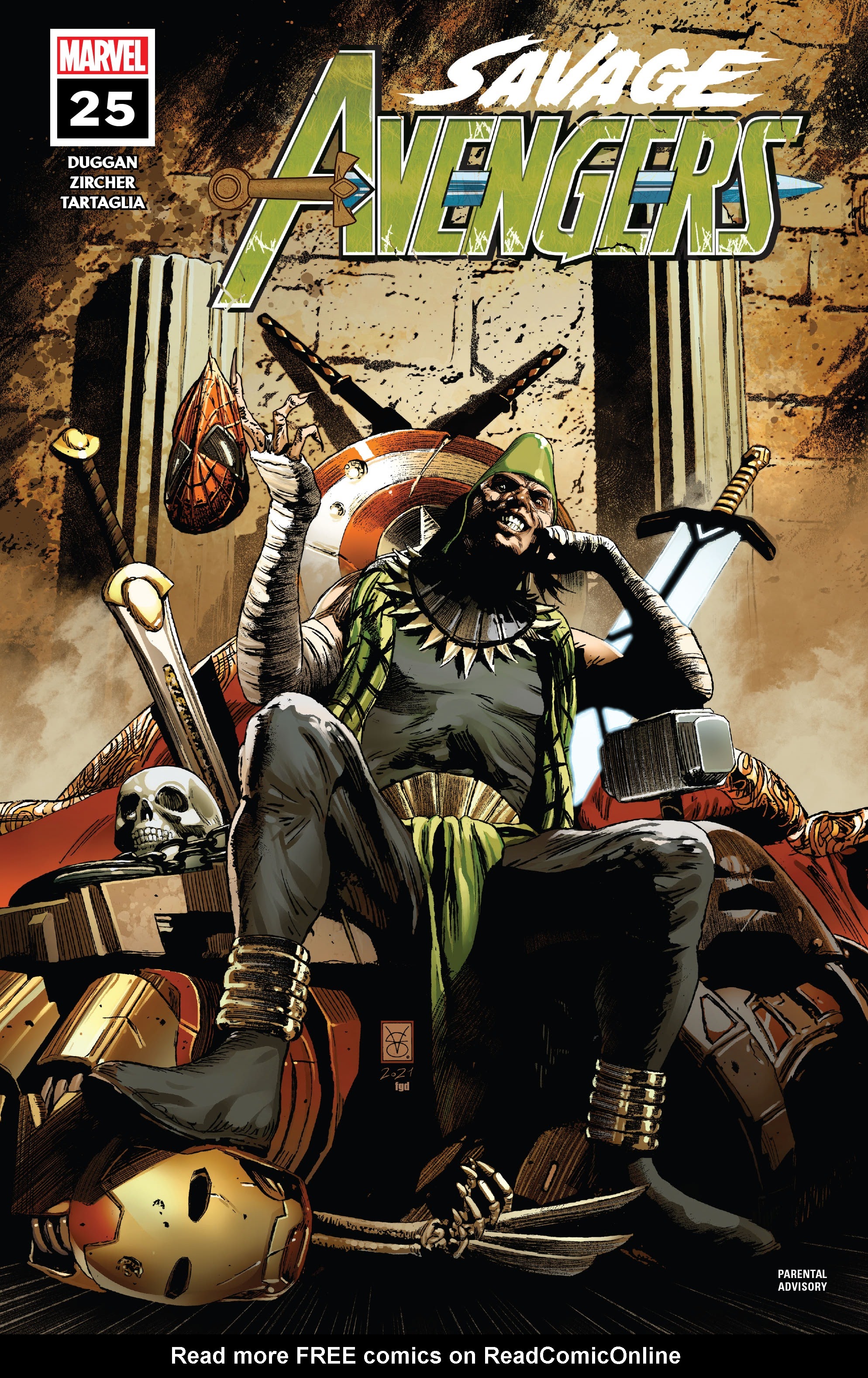 Read online Savage Avengers comic -  Issue #25 - 1