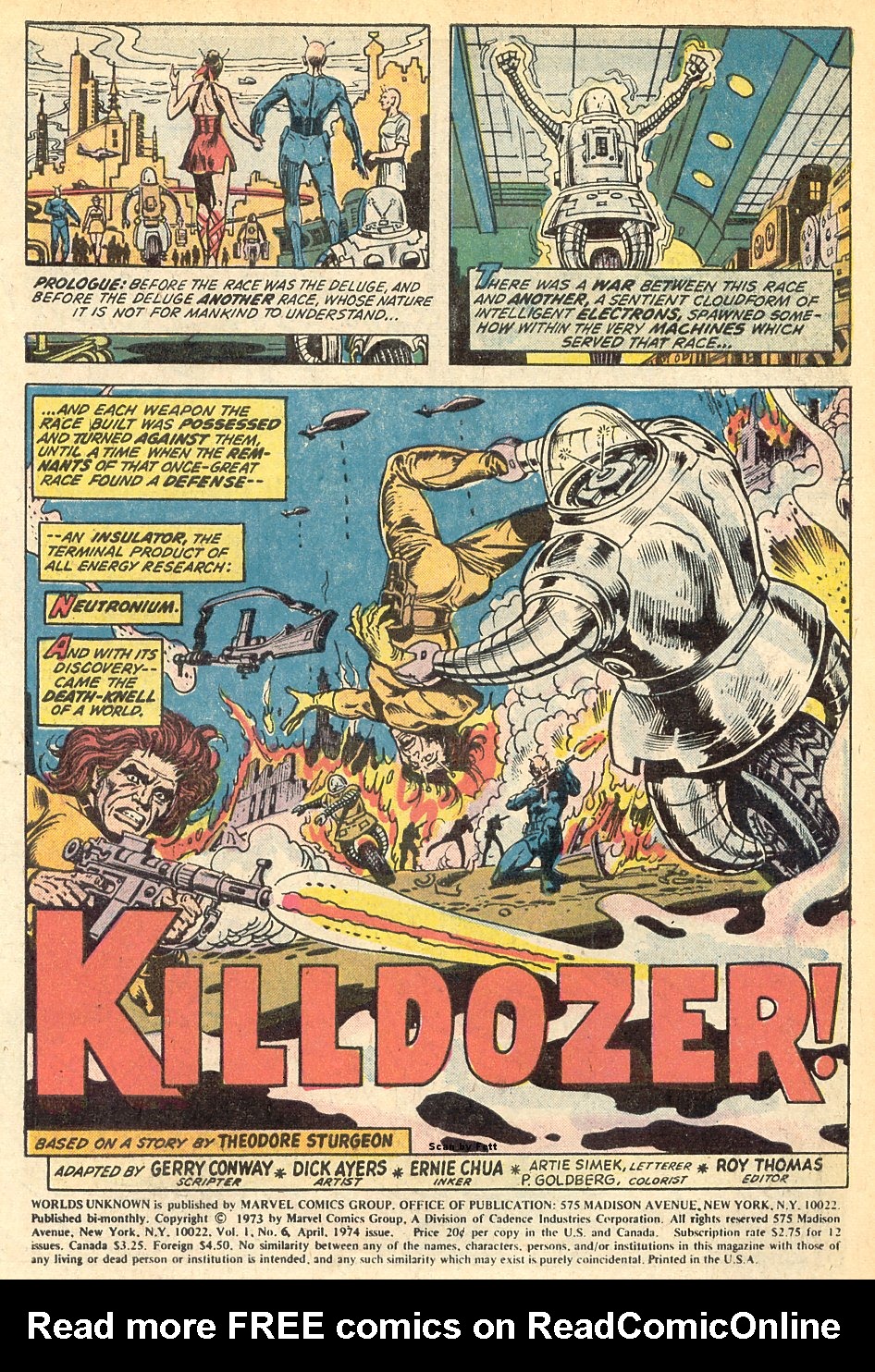 Read online Worlds Unknown comic -  Issue #6 - 3