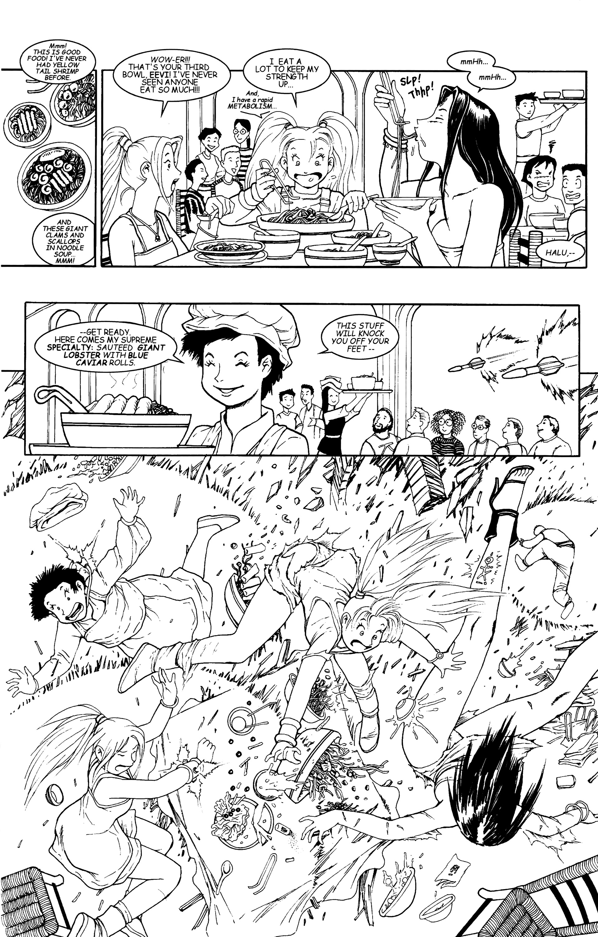 Read online Battle Girlz comic -  Issue #2 - 13