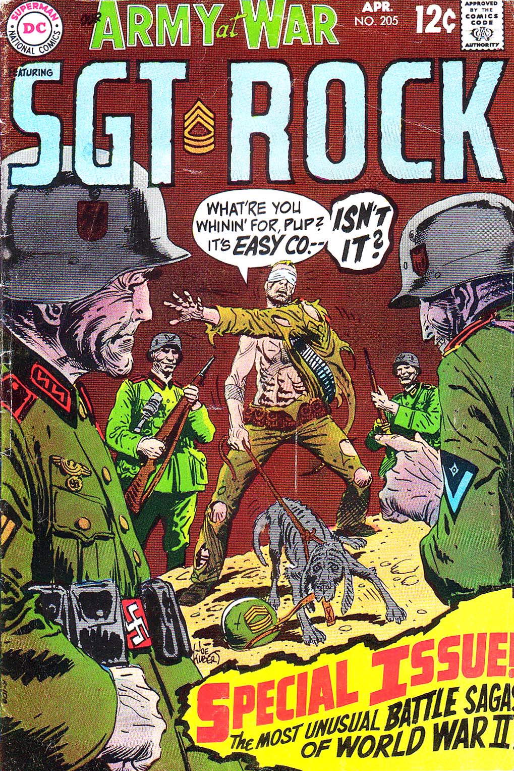 Read online Our Army at War (1952) comic -  Issue #205 - 1