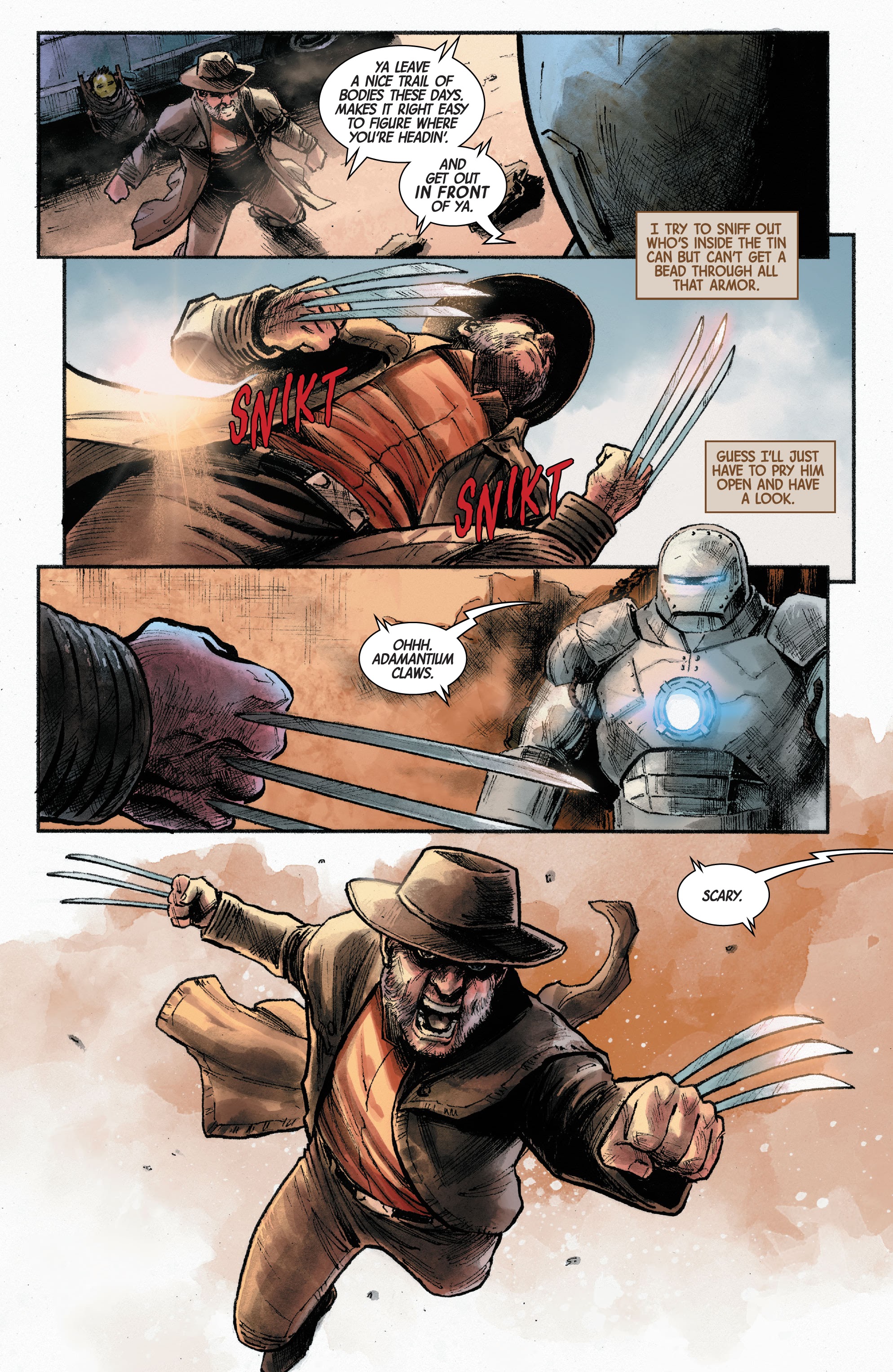 Read online Wastelanders comic -  Issue # Wolverine - 12