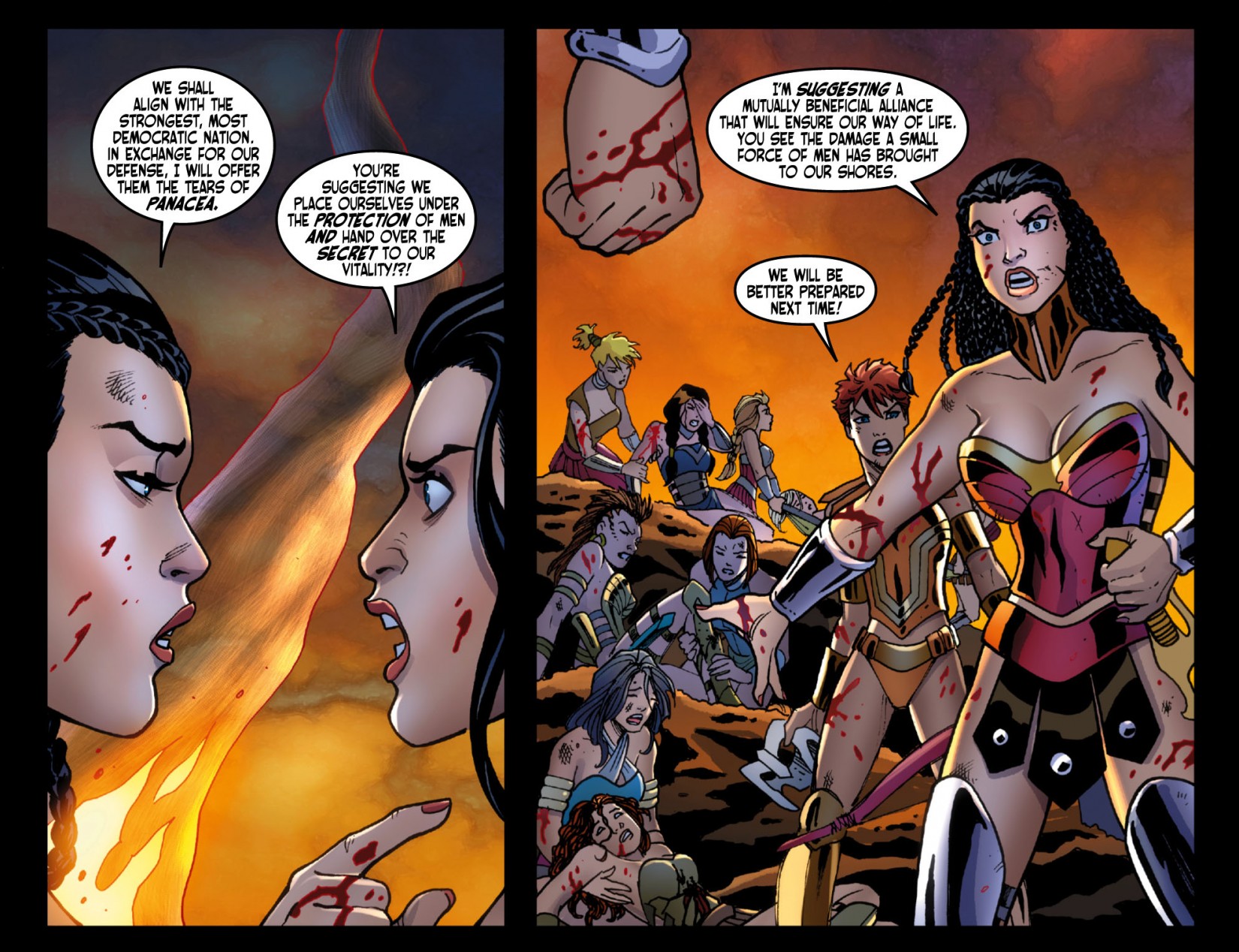 Read online Ame-Comi: Wonder Woman comic -  Issue #2 - 13