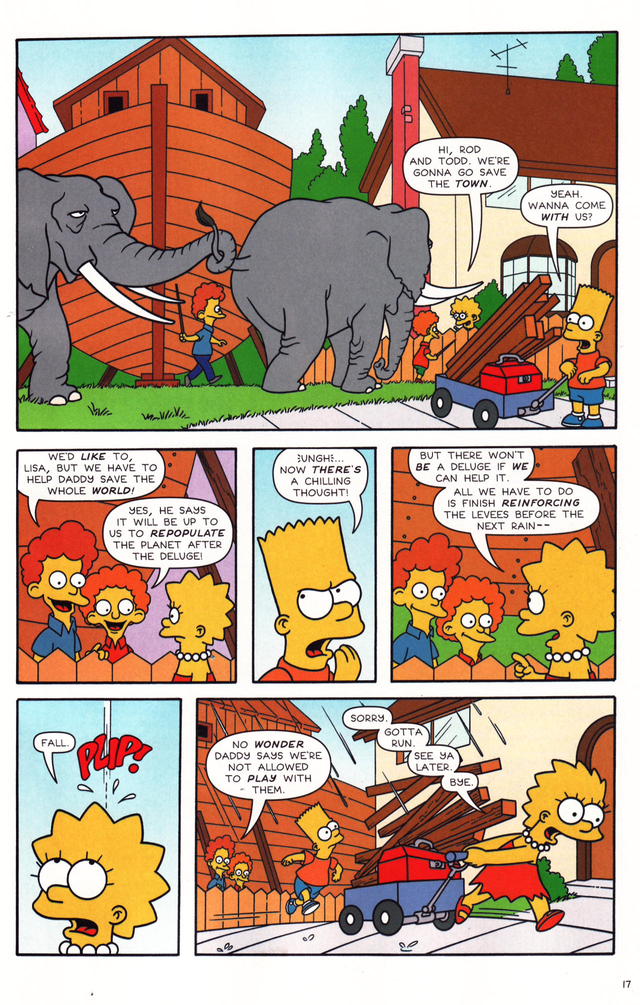 Read online Simpsons Comics comic -  Issue #138 - 19