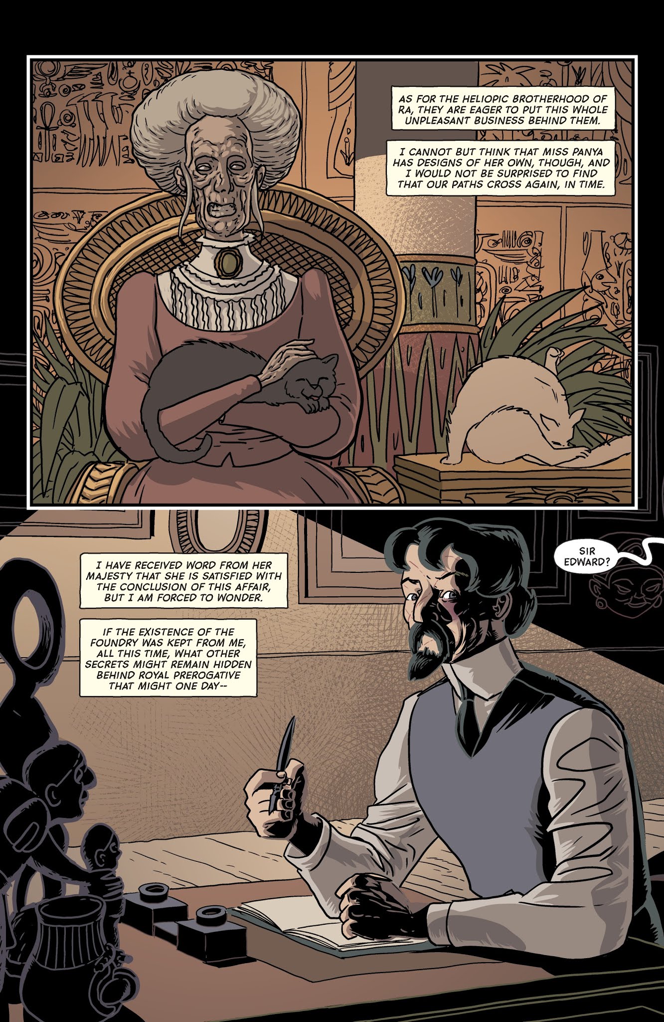 Read online Witchfinder: The Gates of Heaven comic -  Issue #5 - 23