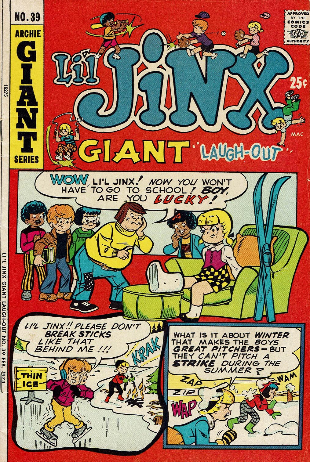 Read online Li'l Jinx Giant Laugh-Out comic -  Issue #39 - 1