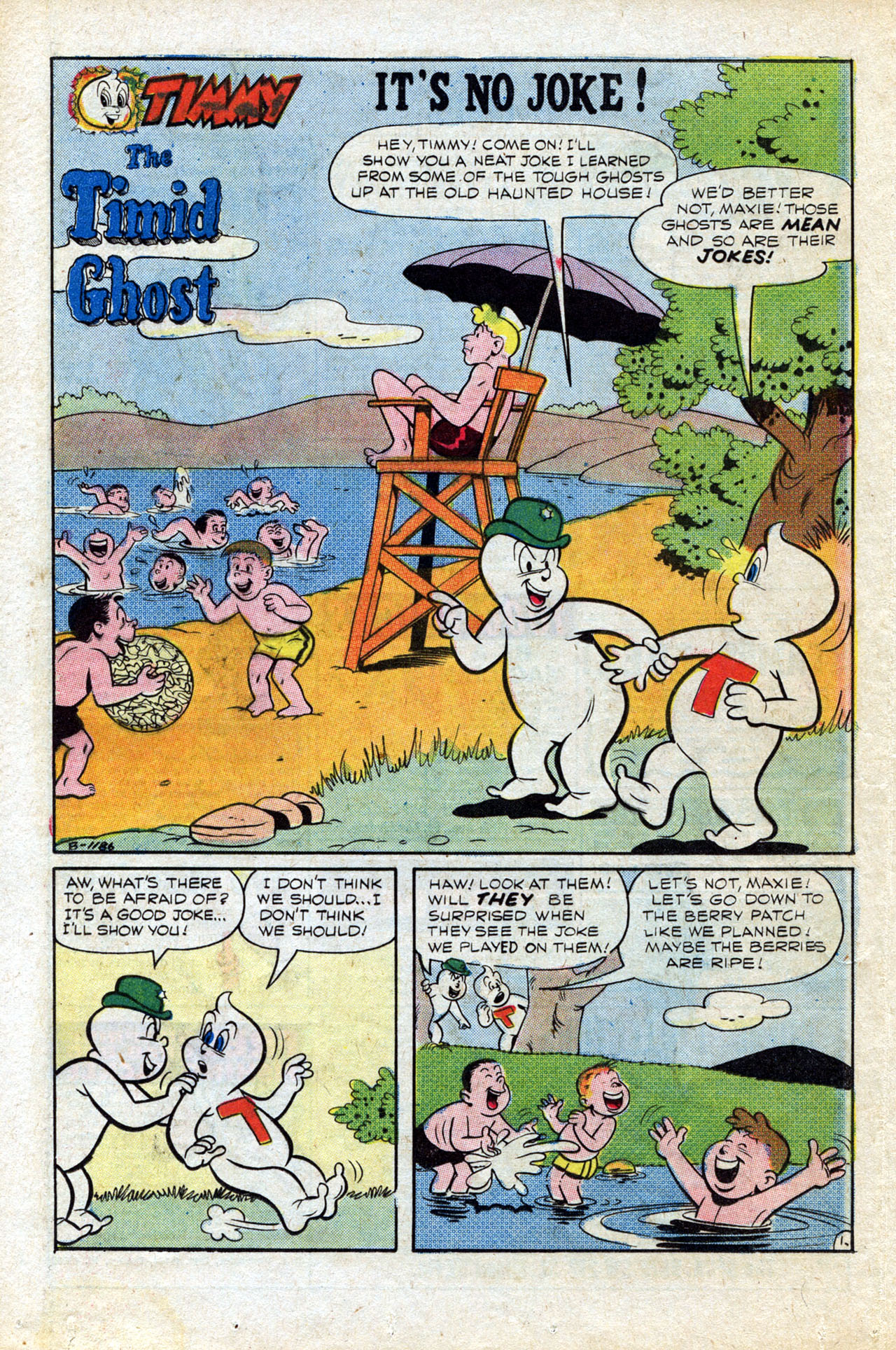 Read online Timmy the Timid Ghost comic -  Issue #3 - 20