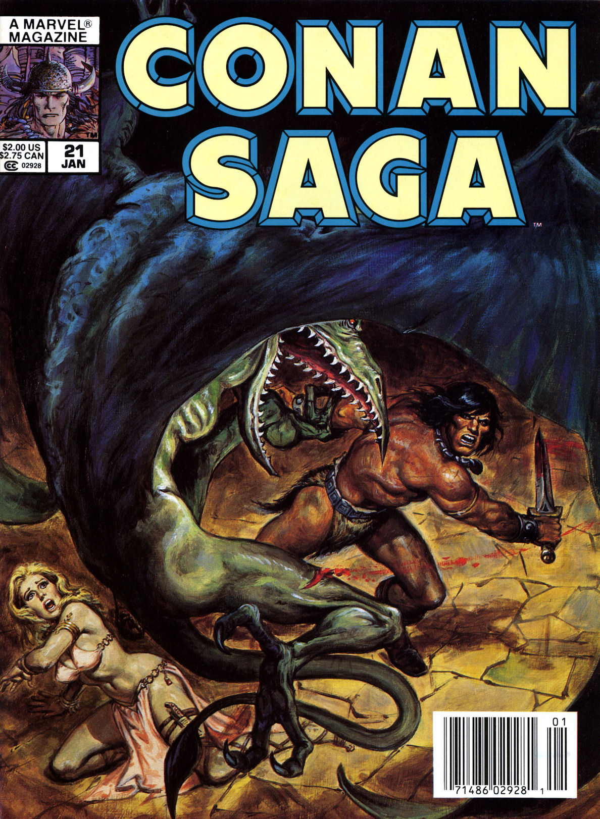 Read online Conan Saga comic -  Issue #21 - 1