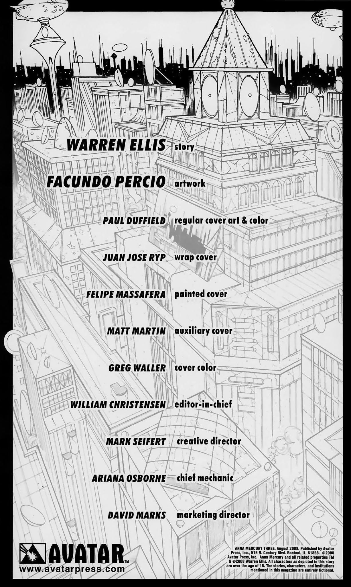 Read online Anna Mercury comic -  Issue #3 - 5