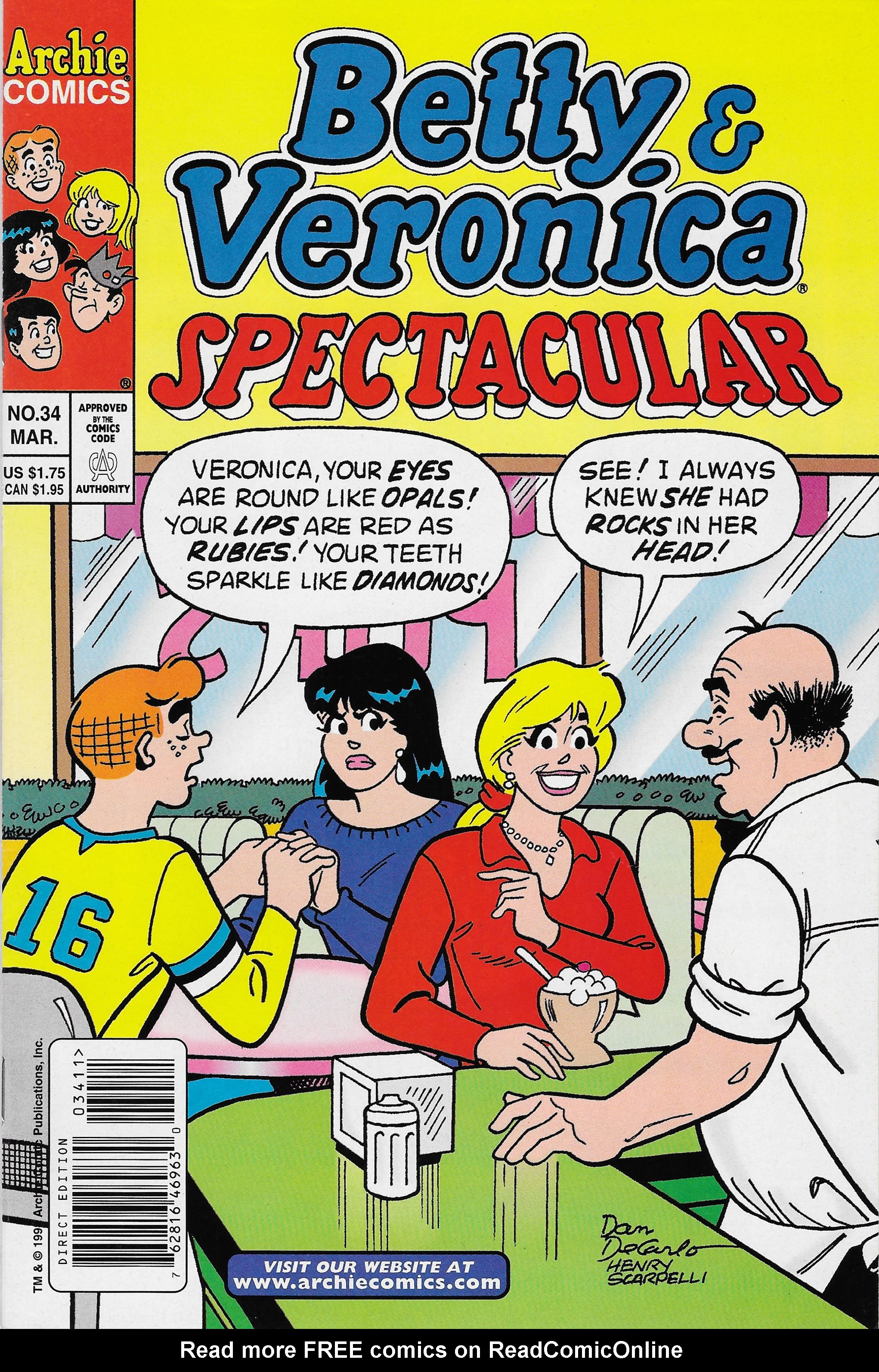 Read online Betty & Veronica Spectacular comic -  Issue #34 - 1