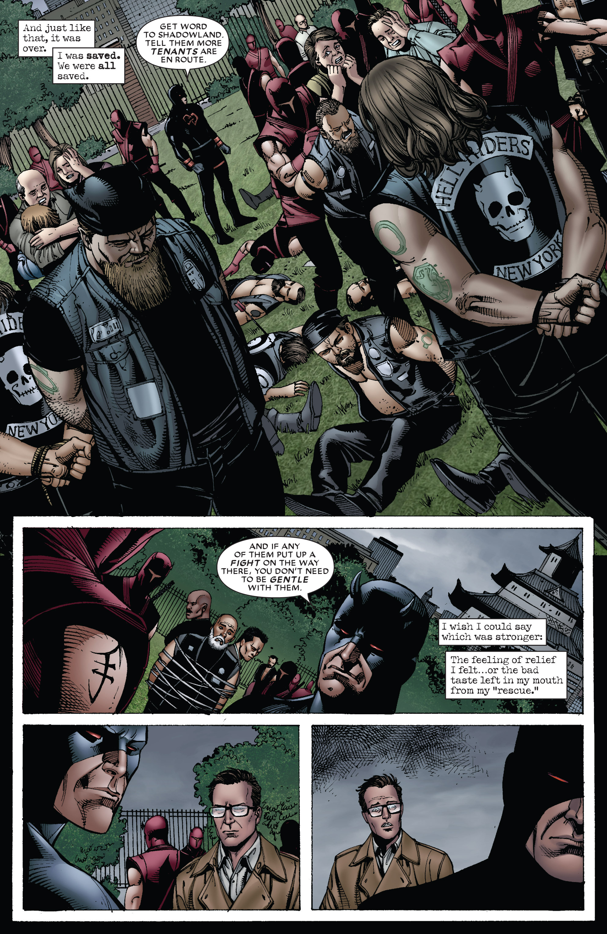 Read online Shadowland: Street Heroes comic -  Issue # TPB - 101