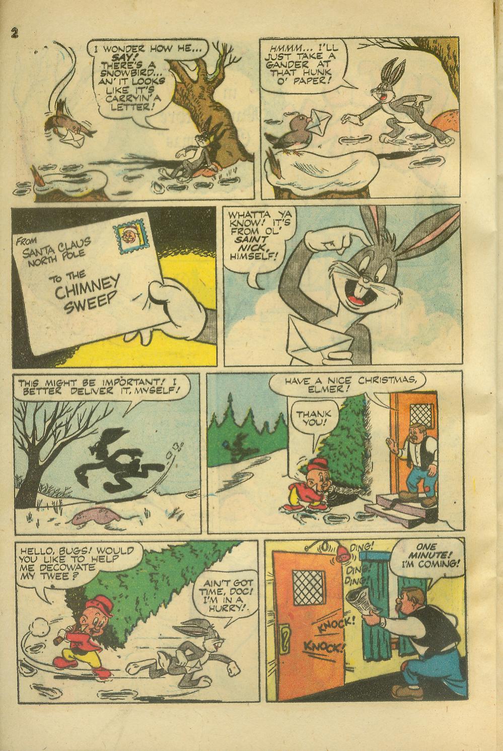 Read online Bugs Bunny's Christmas Funnies comic -  Issue # TPB 1 - 4