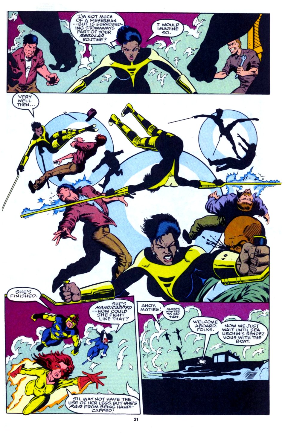 The New Warriors Issue #28 #32 - English 17