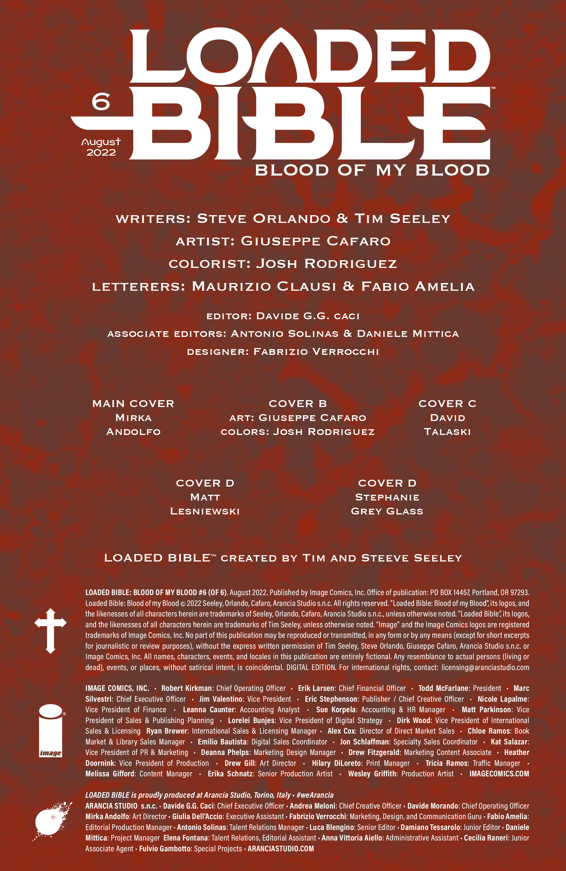 Read online Loaded Bible: Blood Of My Blood comic -  Issue #6 - 2