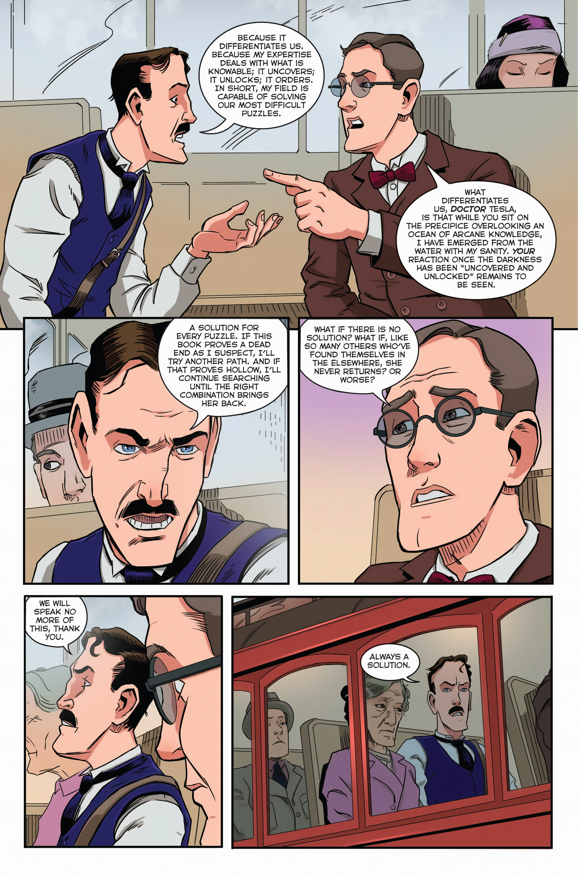 Read online Herald: Lovecraft and Tesla comic -  Issue #2 - 13